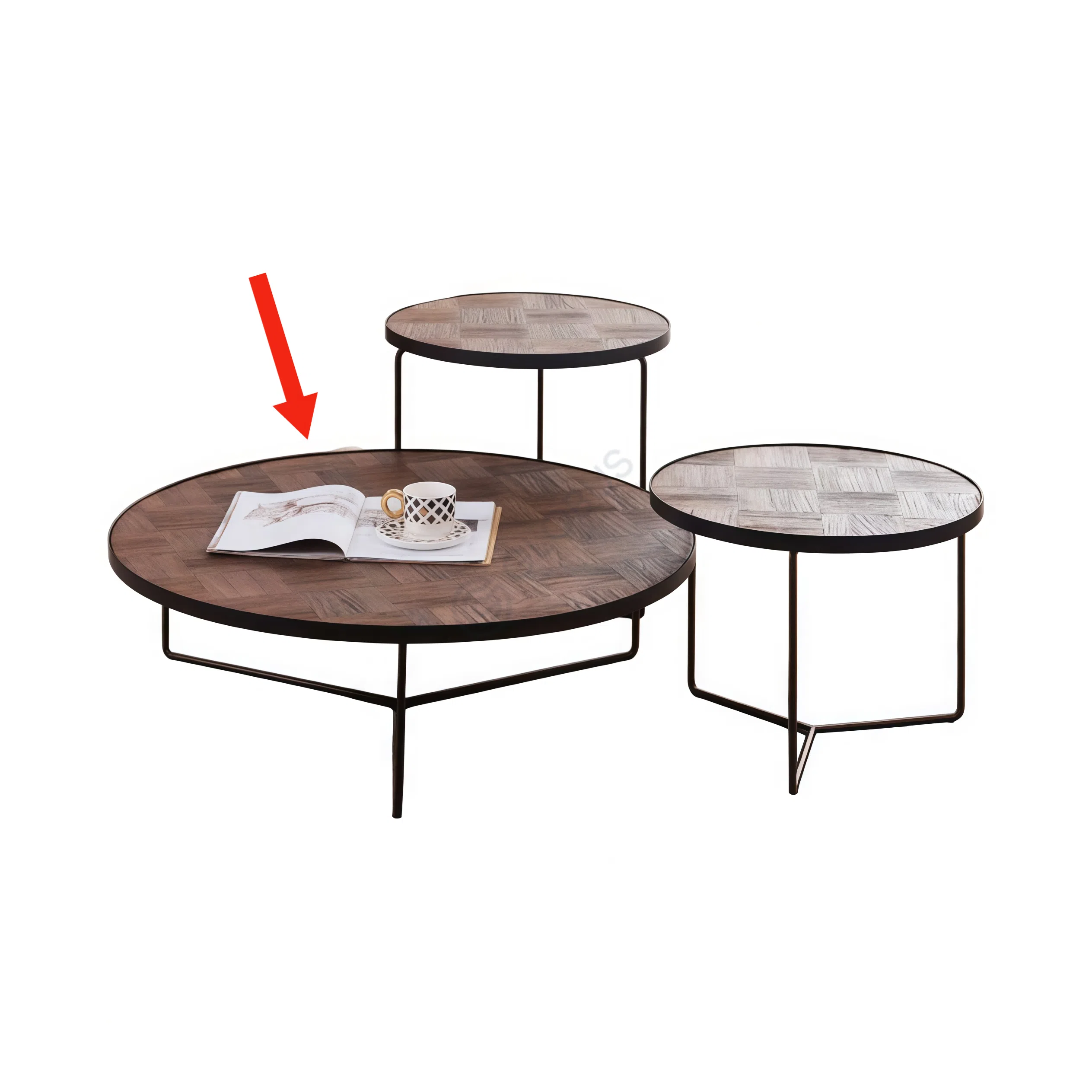 Журнальный столик CATTELAN ITALIA Billy Wood