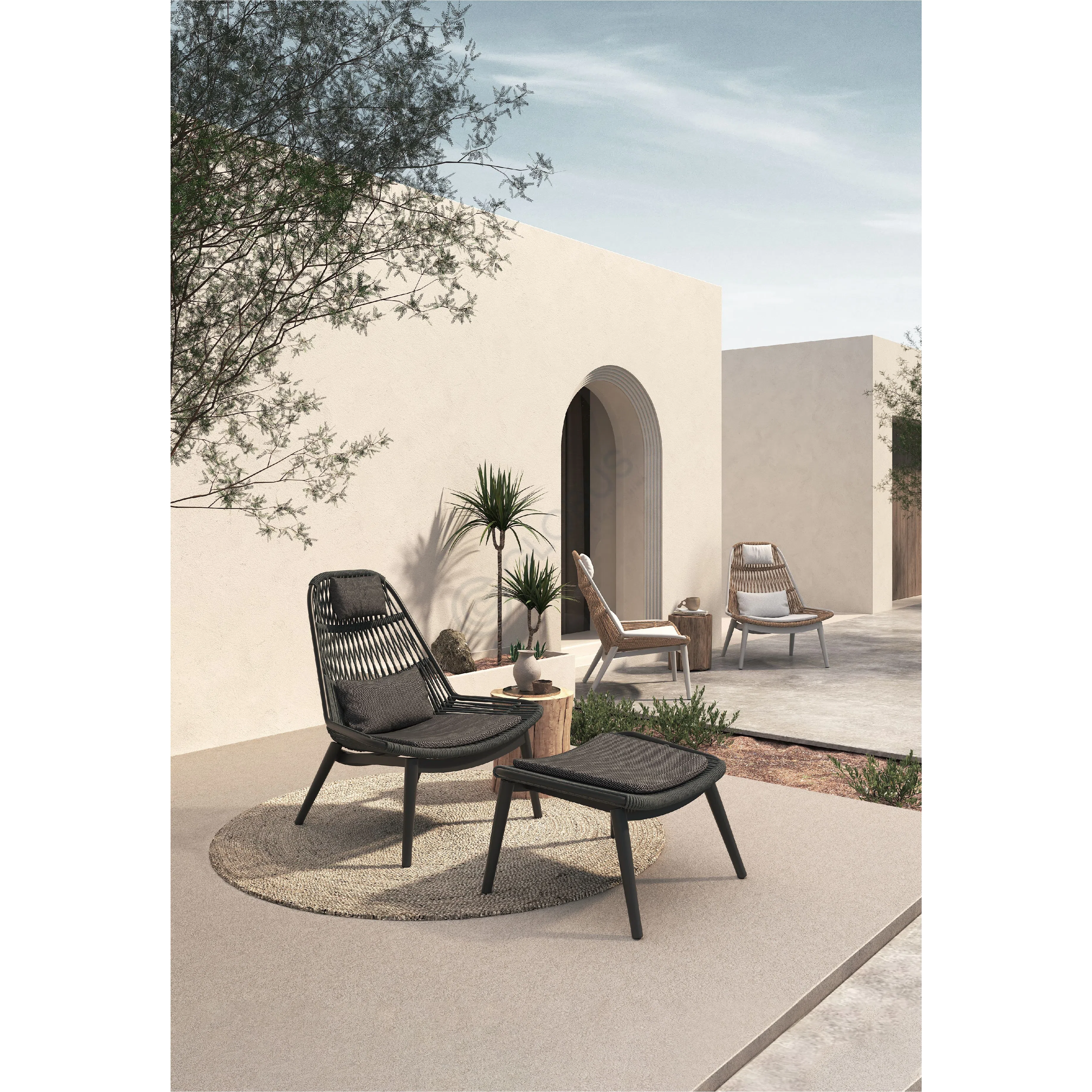 Уличный пуф Pecus