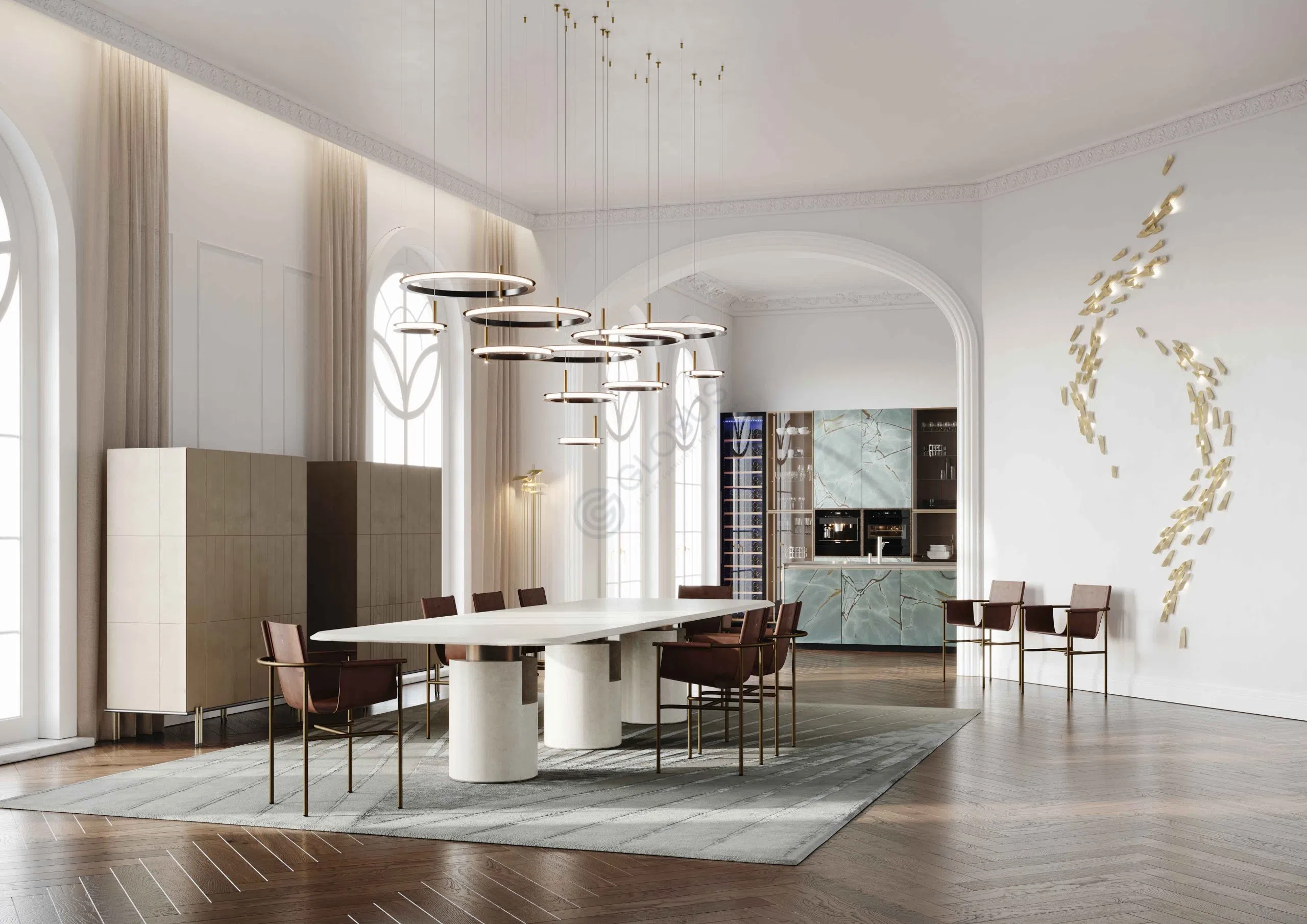 Pendant light PAOLO CASTELLI Labilis