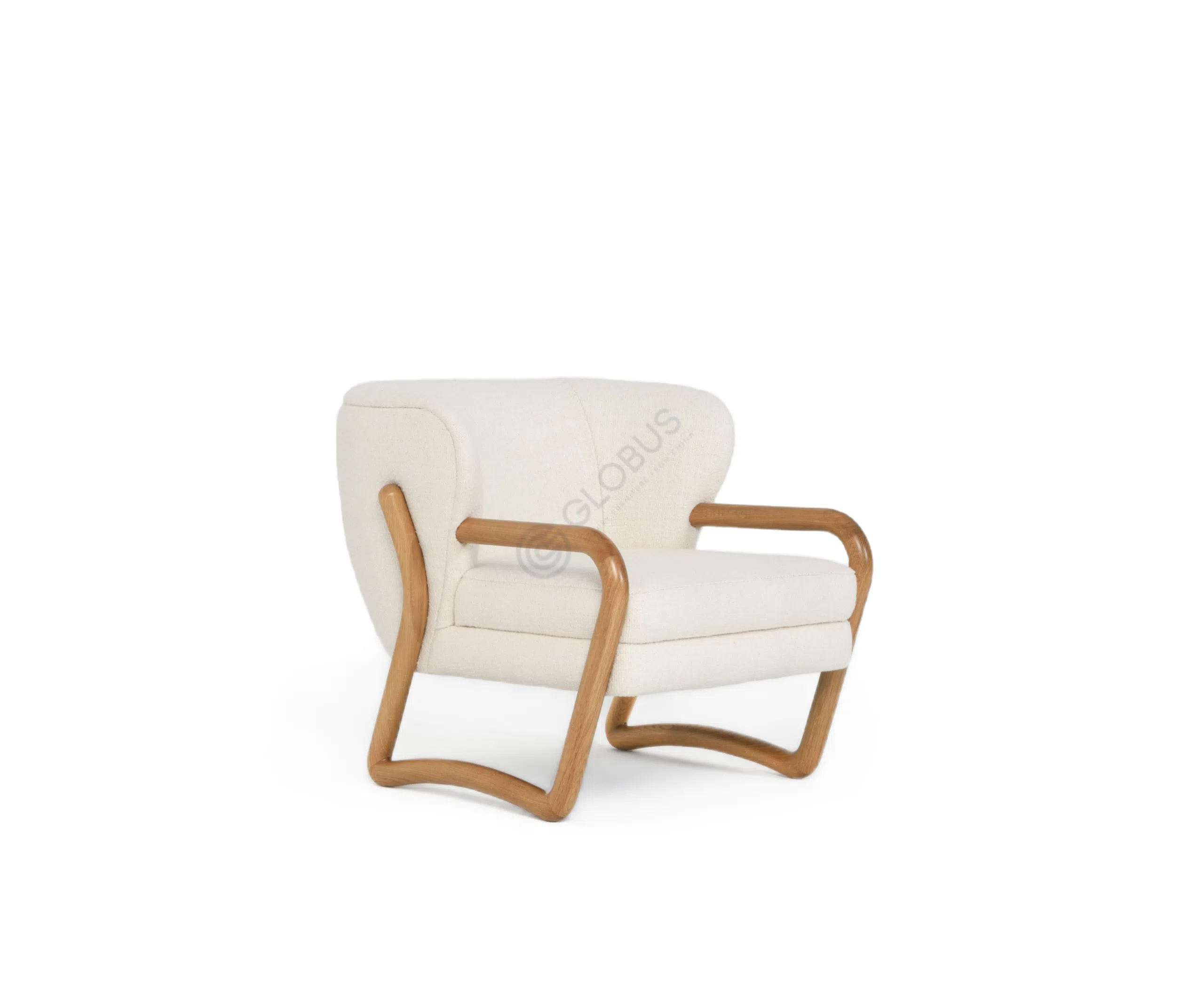 Armchair PIERRE AUGUSTIN ROSE Polus 016