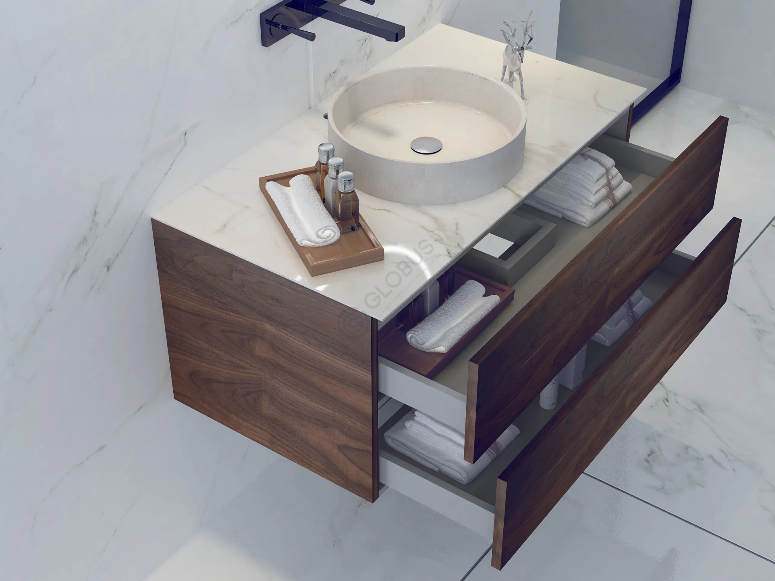 Bathroom cabinet Brevita