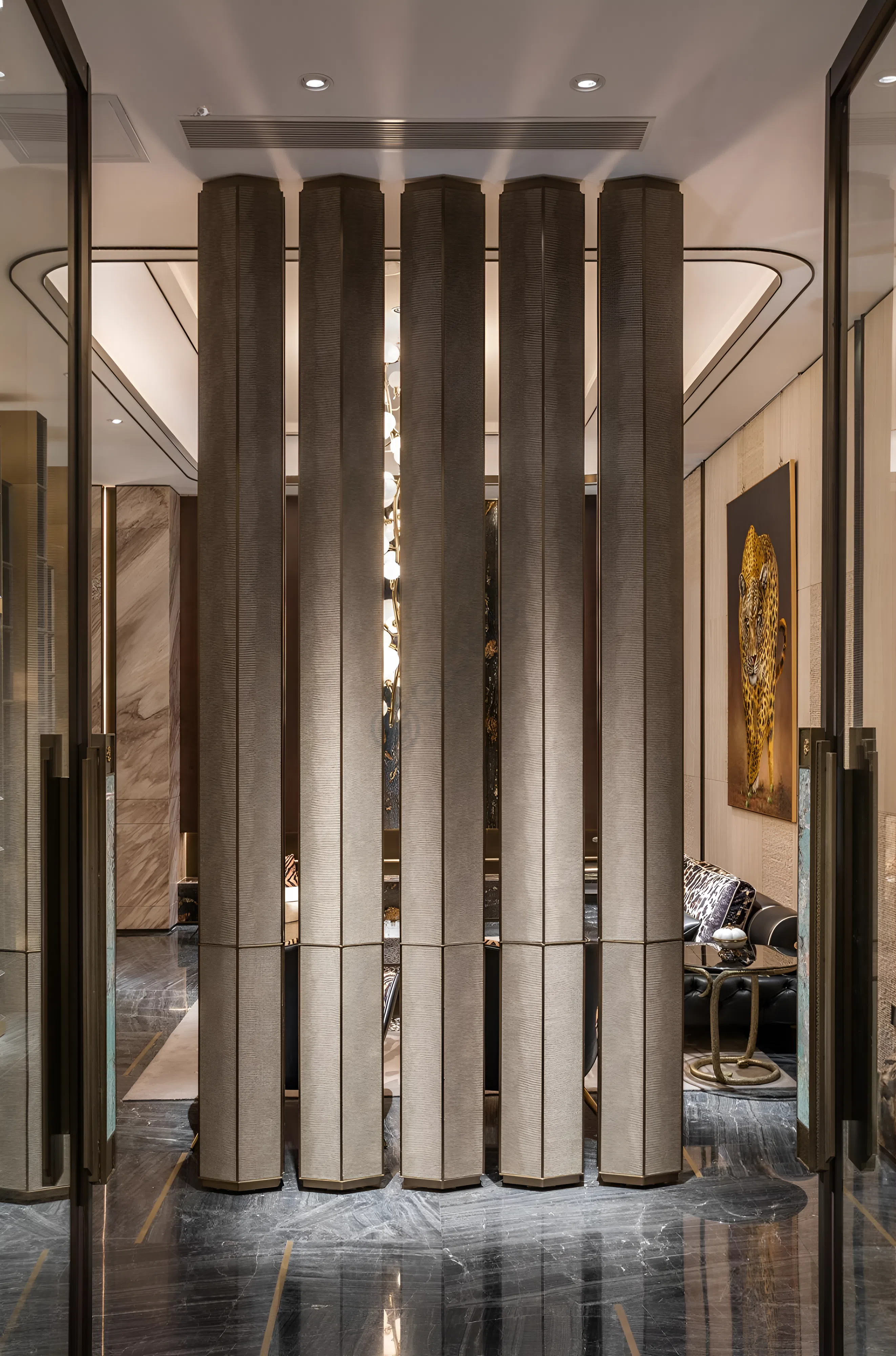 Folding screen Haloise