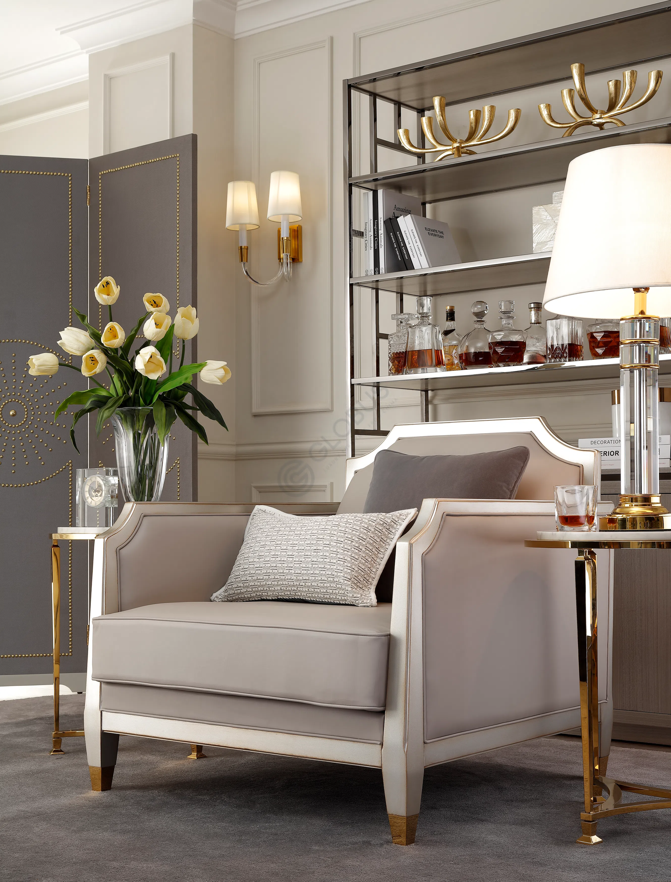 Armchair CARACOLE Frame Of Reference