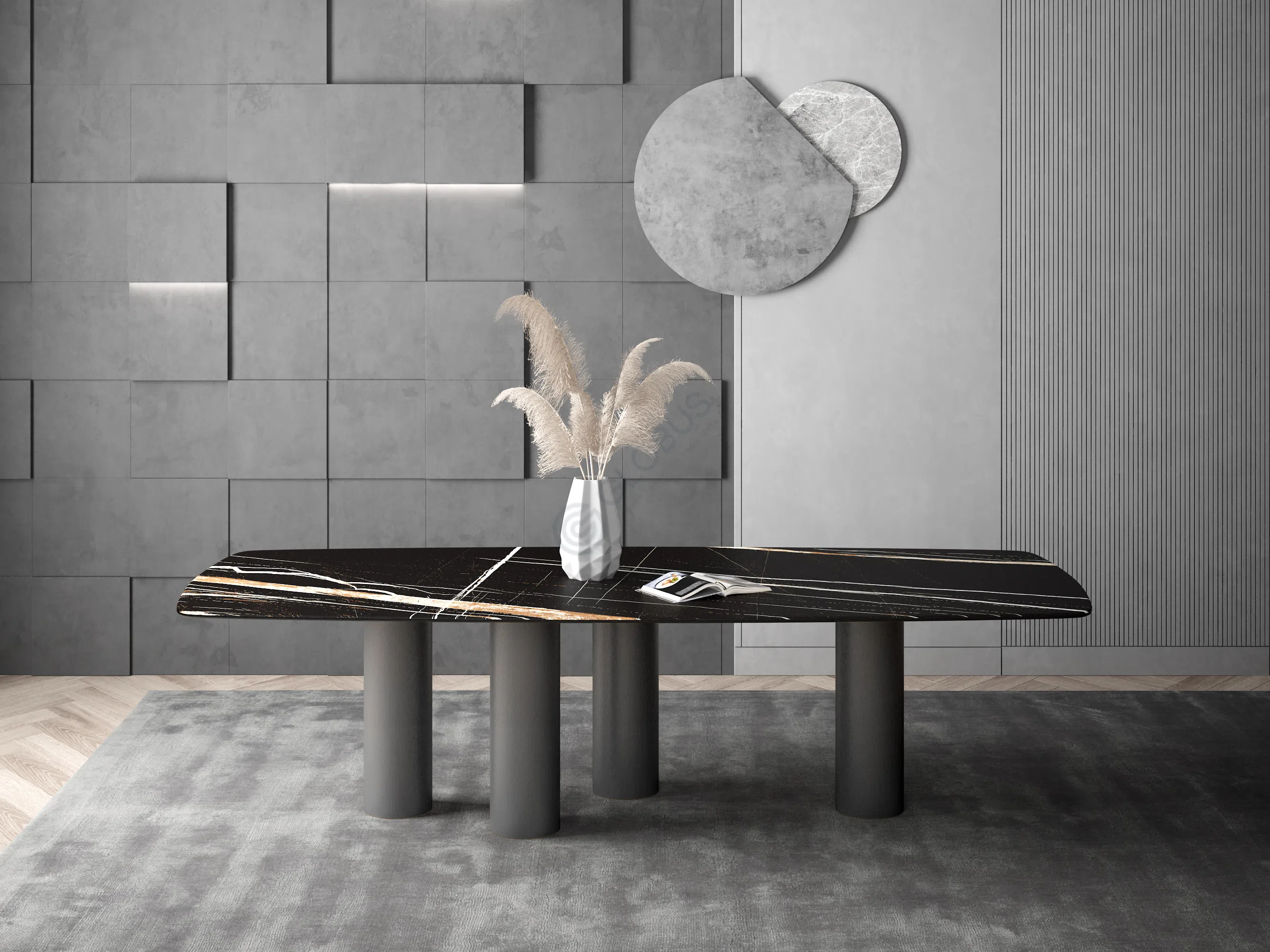 Dining table REFLEX ANGELO Signore Degli Anelli 72
