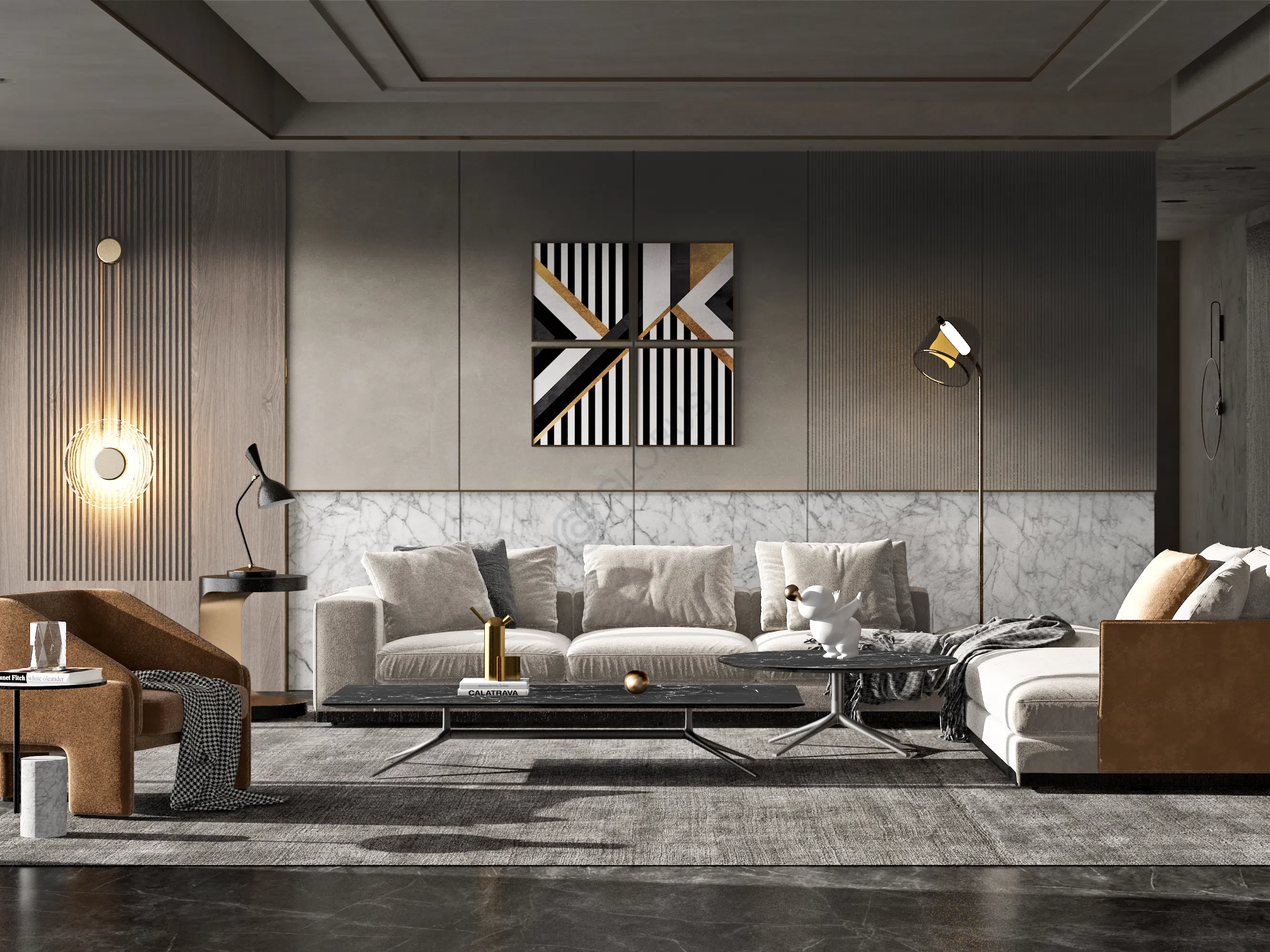 Coffee table POLIFORM Mondrian