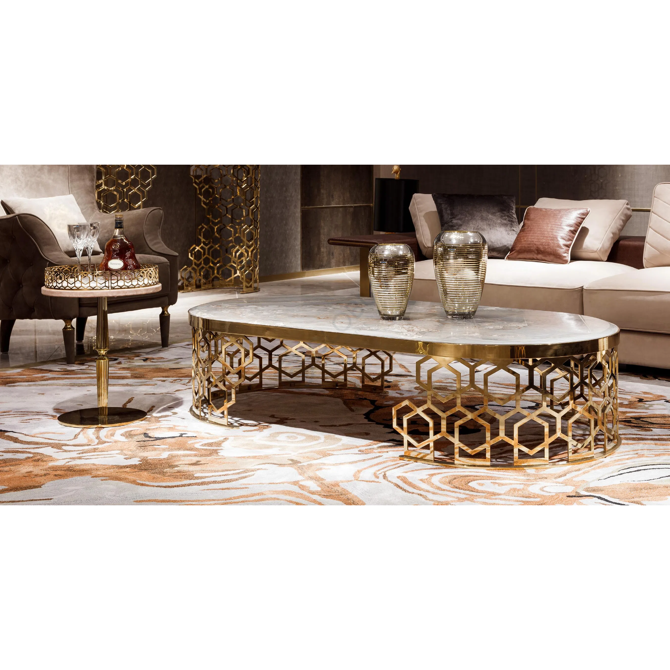 Угловой столик LONGHI	 Gueridon