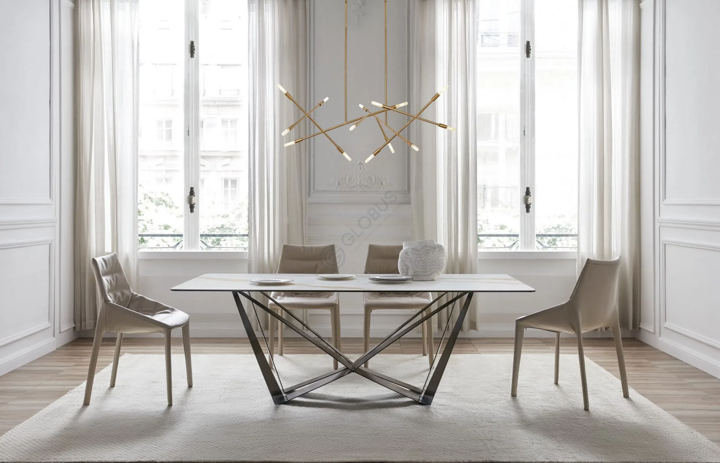 Dining chair MOLTENI Outline