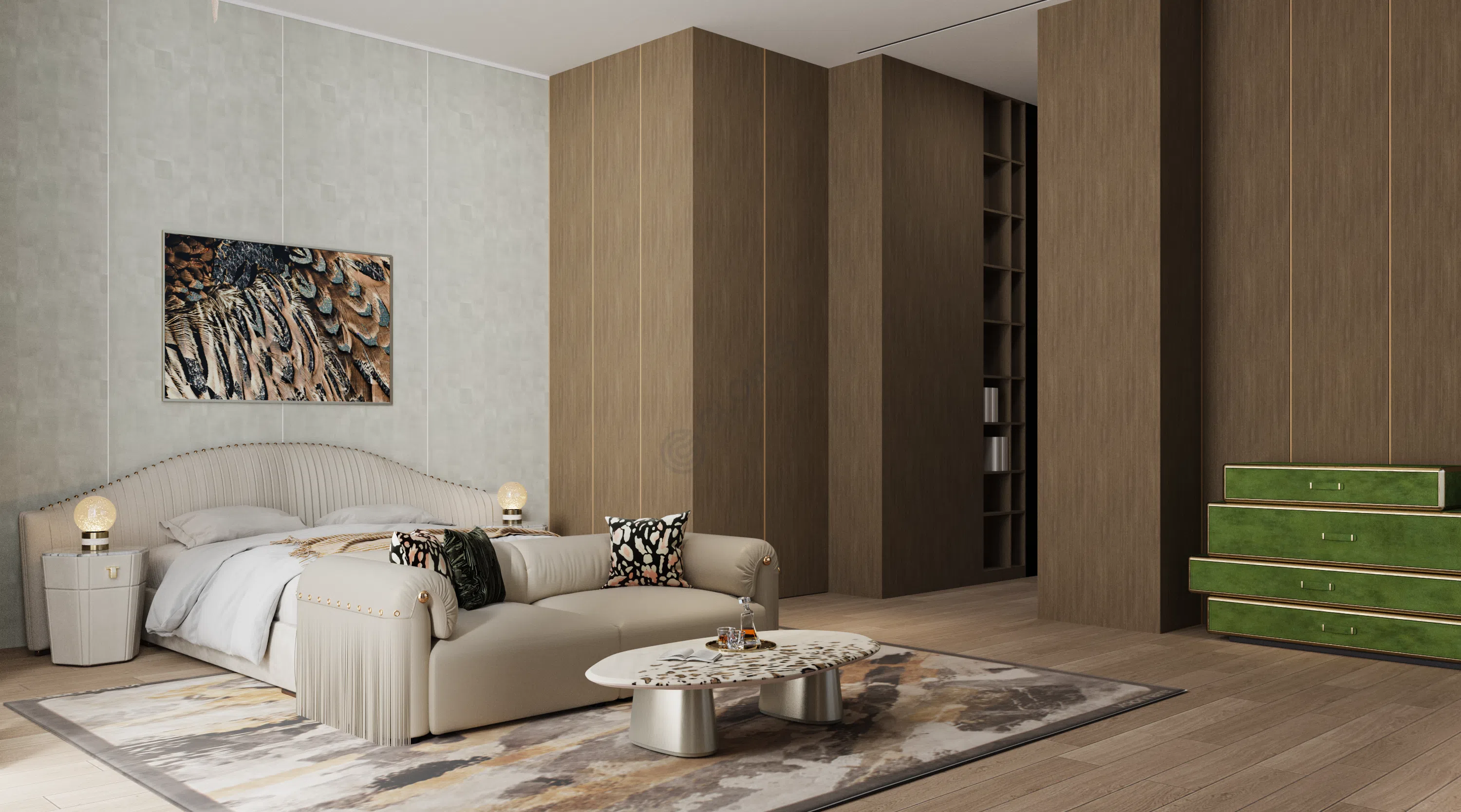 Console ROBERTO CAVALLI Fly Case 2