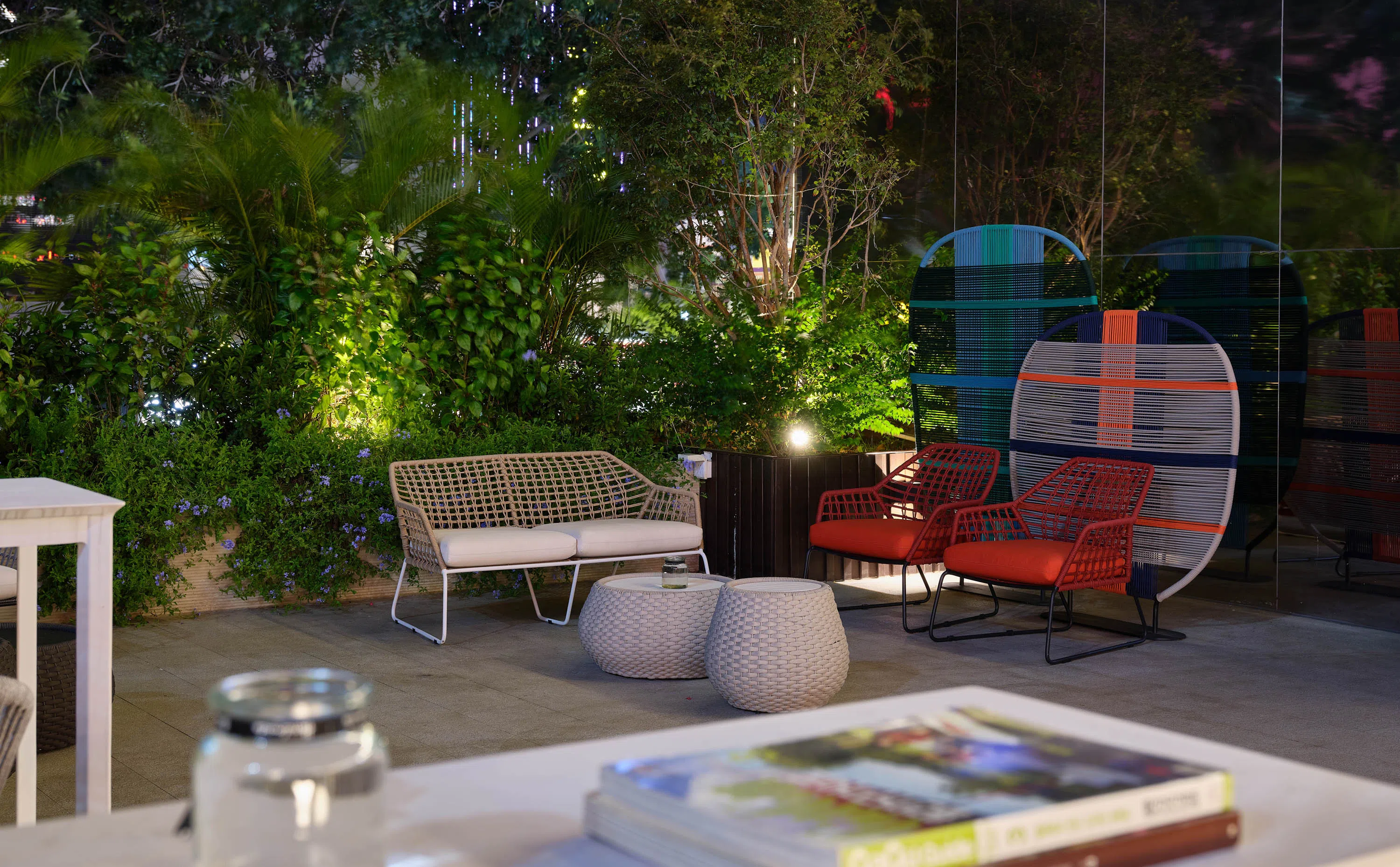 Outdoor armchair SABA New York Soleil