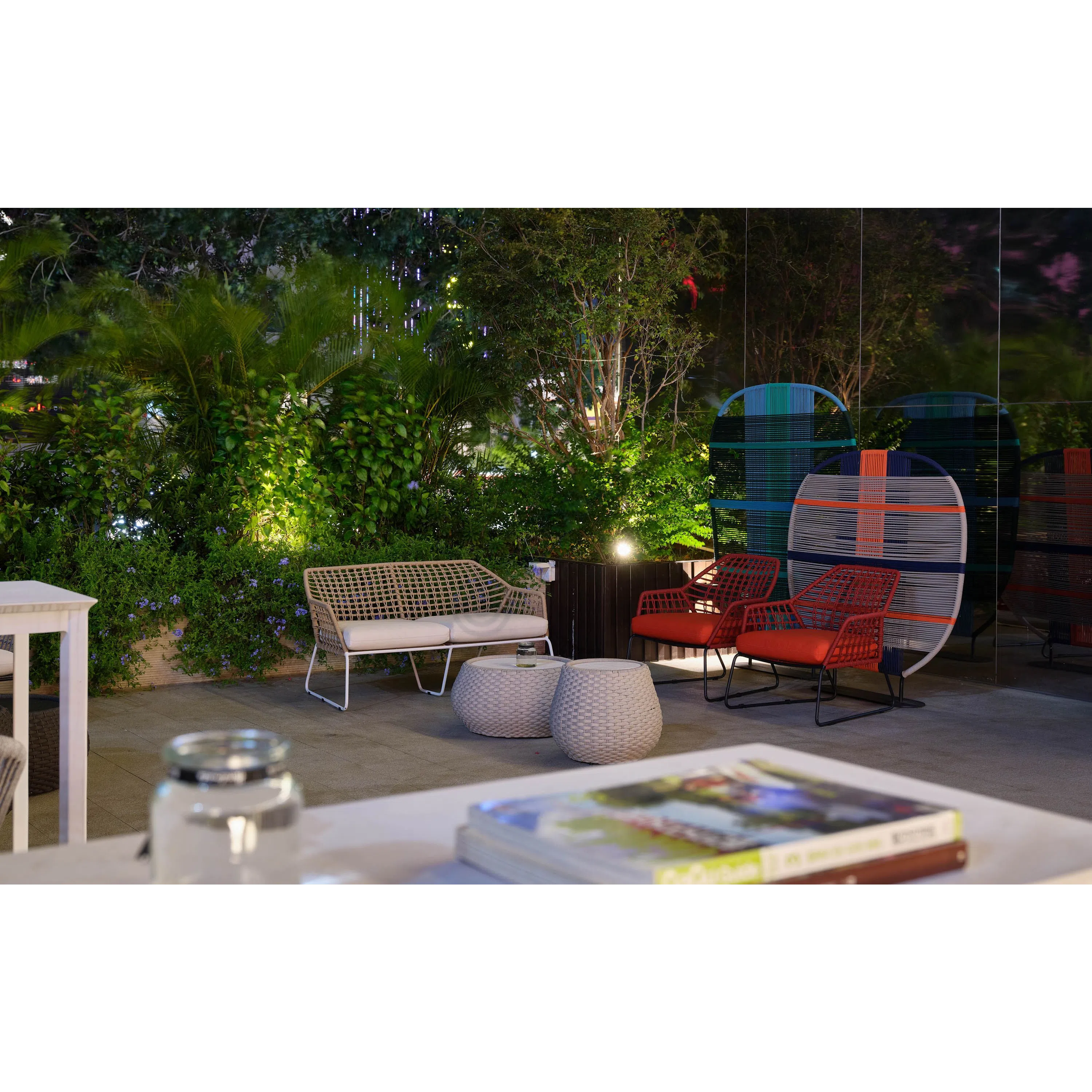 Outdoor armchair SABA New York Soleil