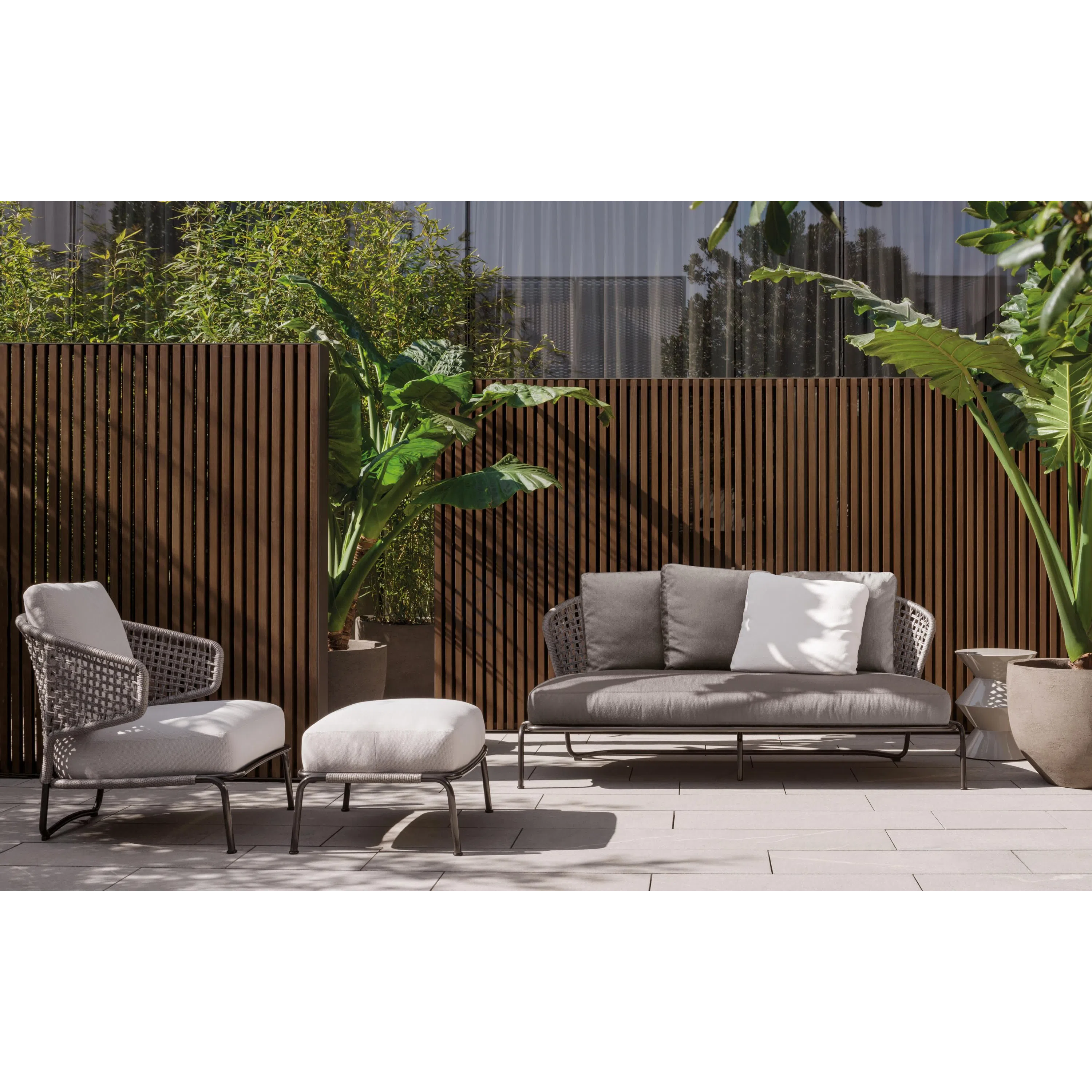 Outdoor sofa MINOTTI Aston