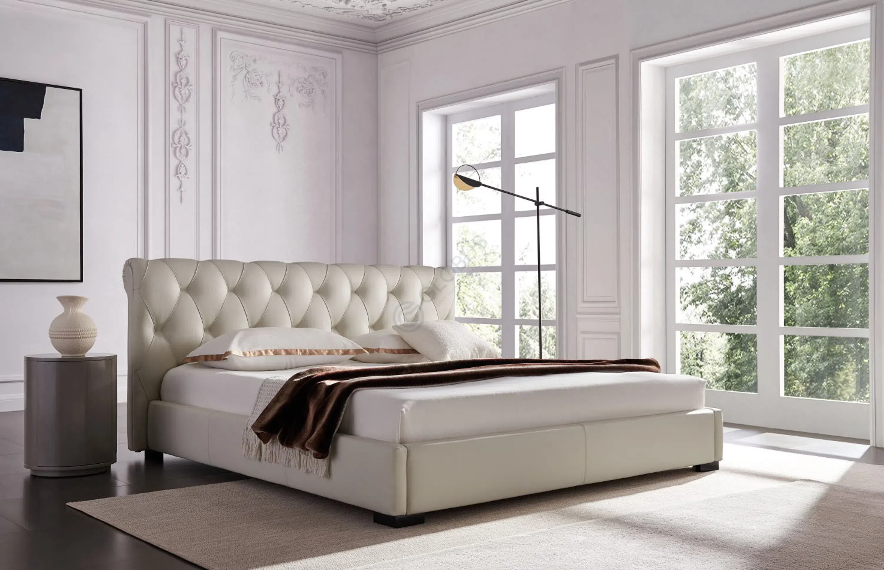 Bed POLTRONA FRAU Bluemoon