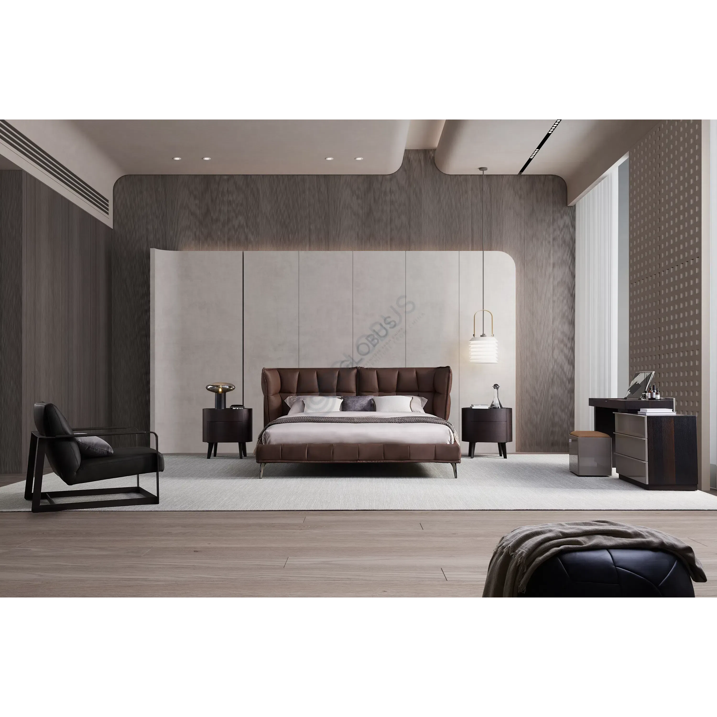 Кровать B&B ITALIA Husk
