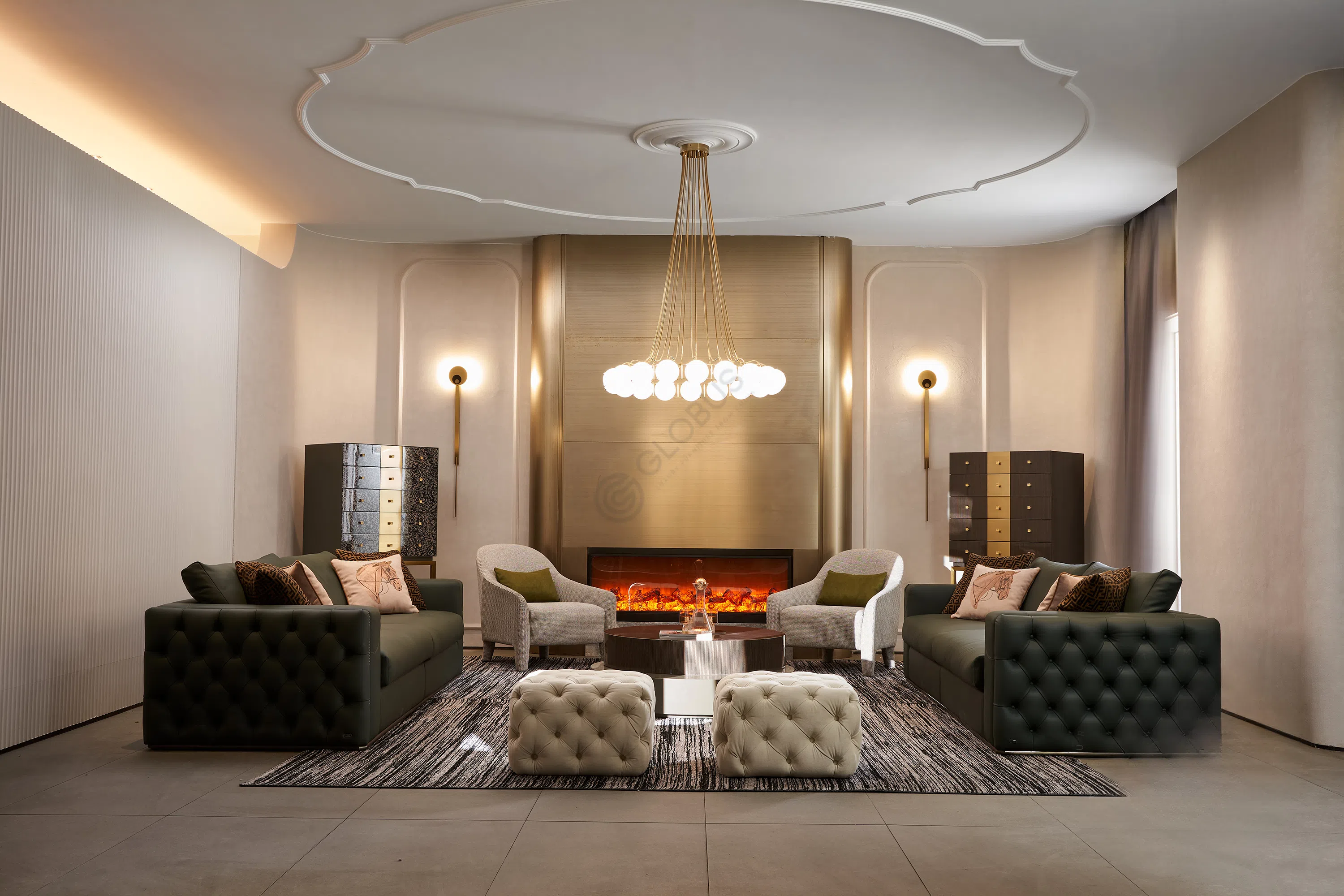 Armchair FENDI Audrey