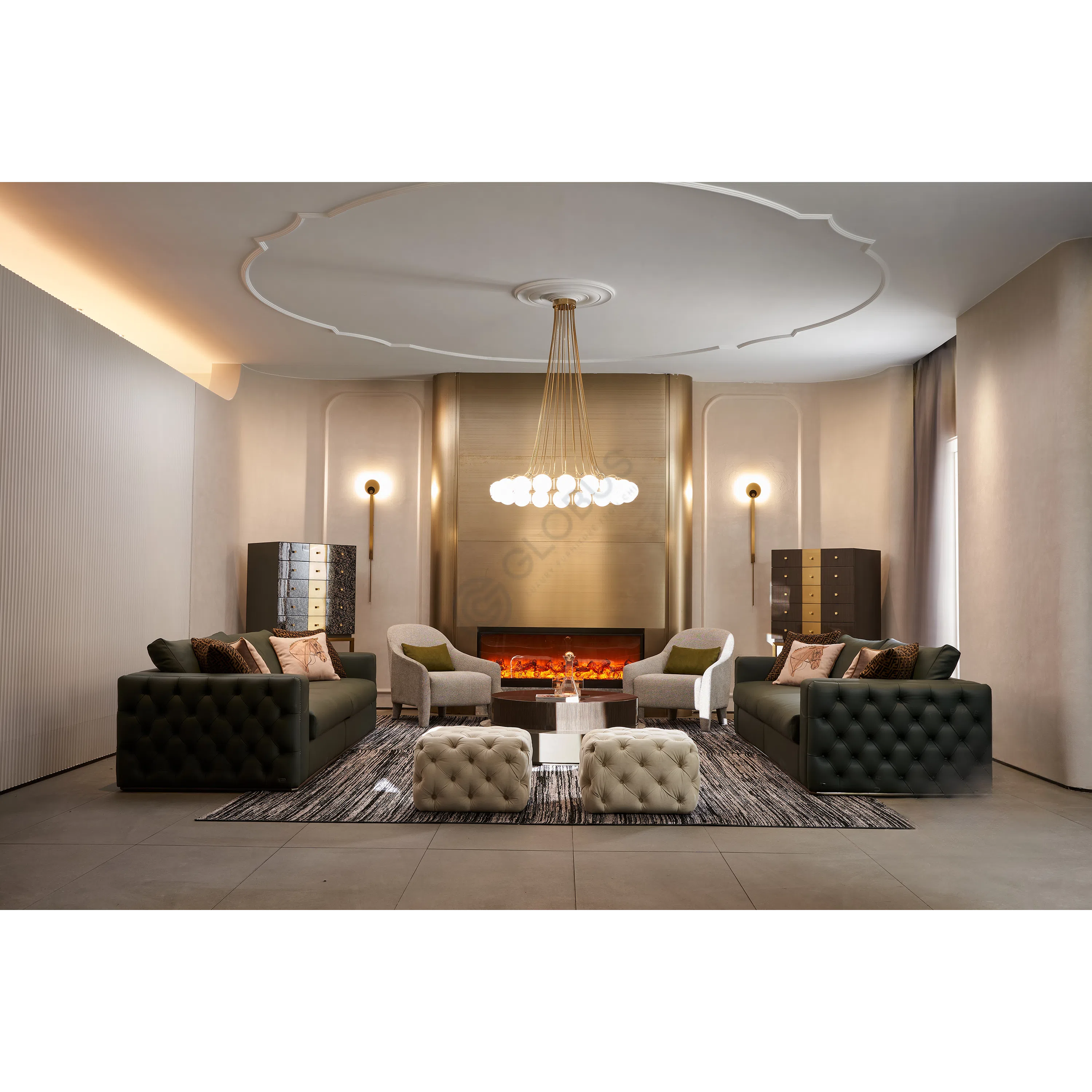 Armchair FENDI Audrey