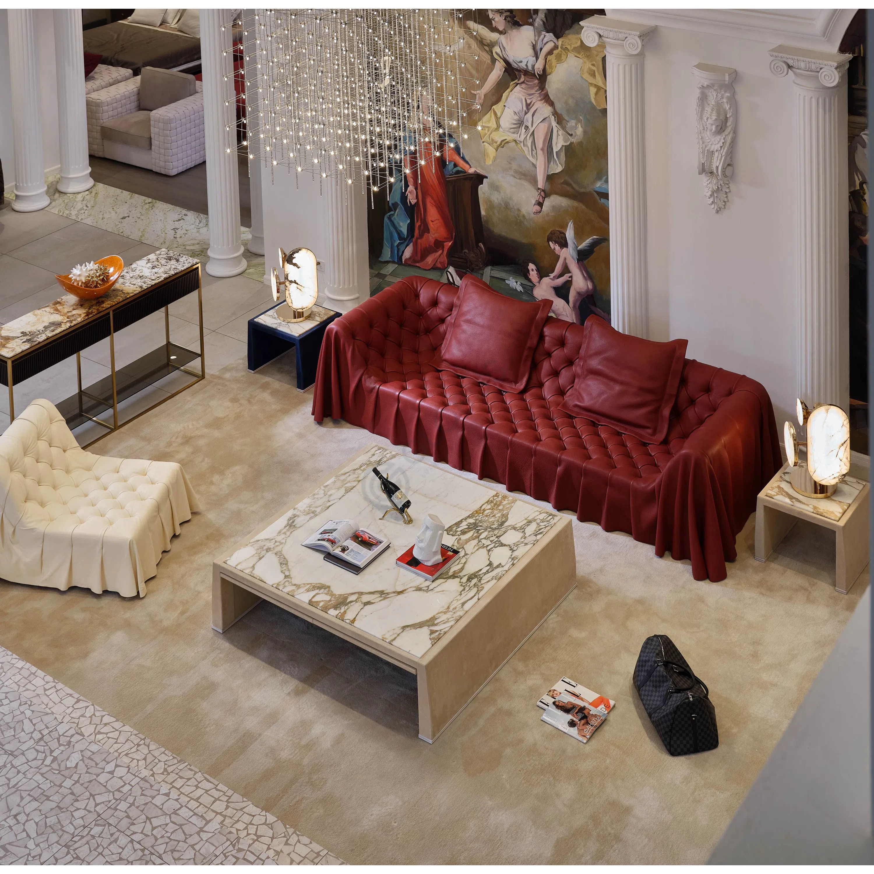 Угловой столик Henesia