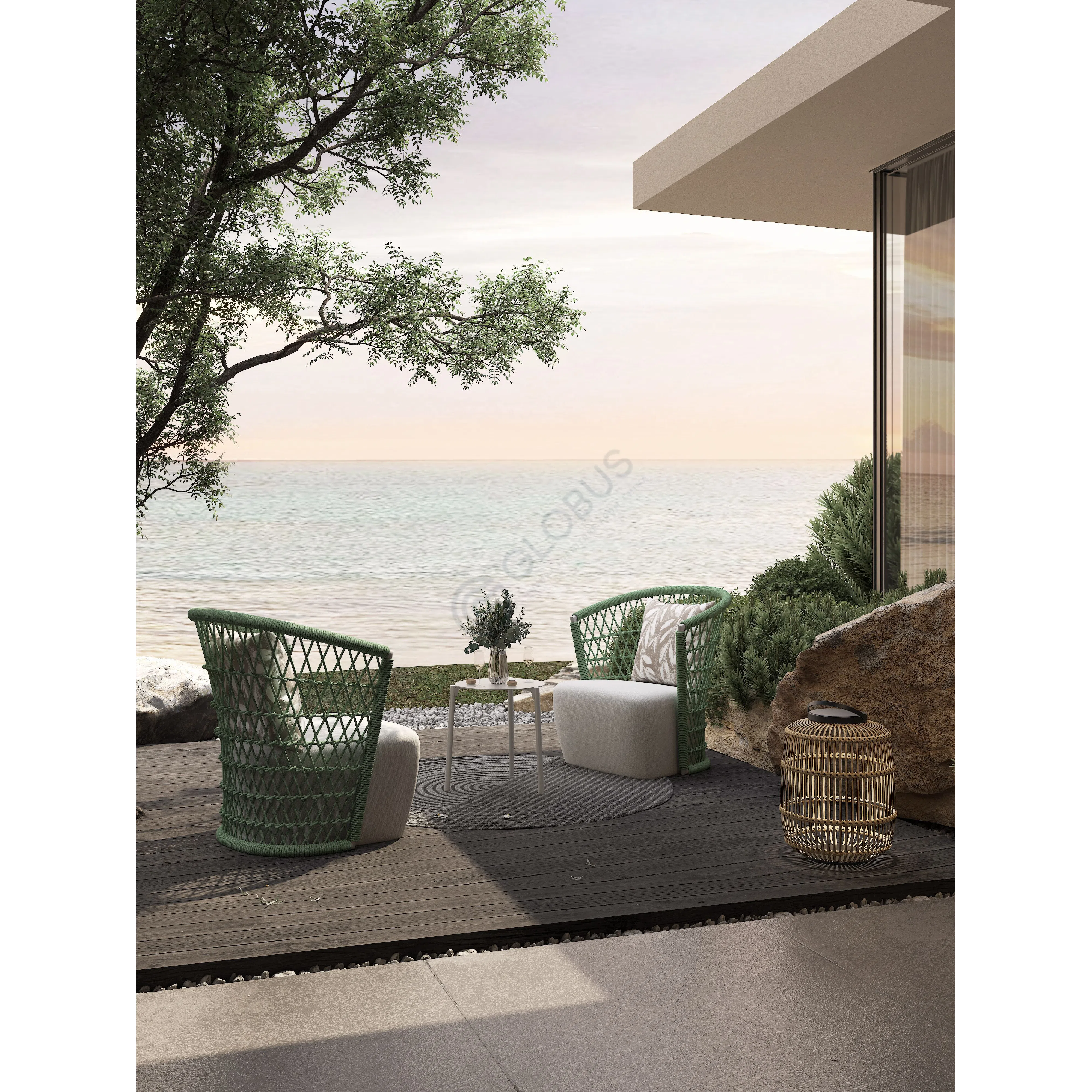 Outdoor armchair Verissime