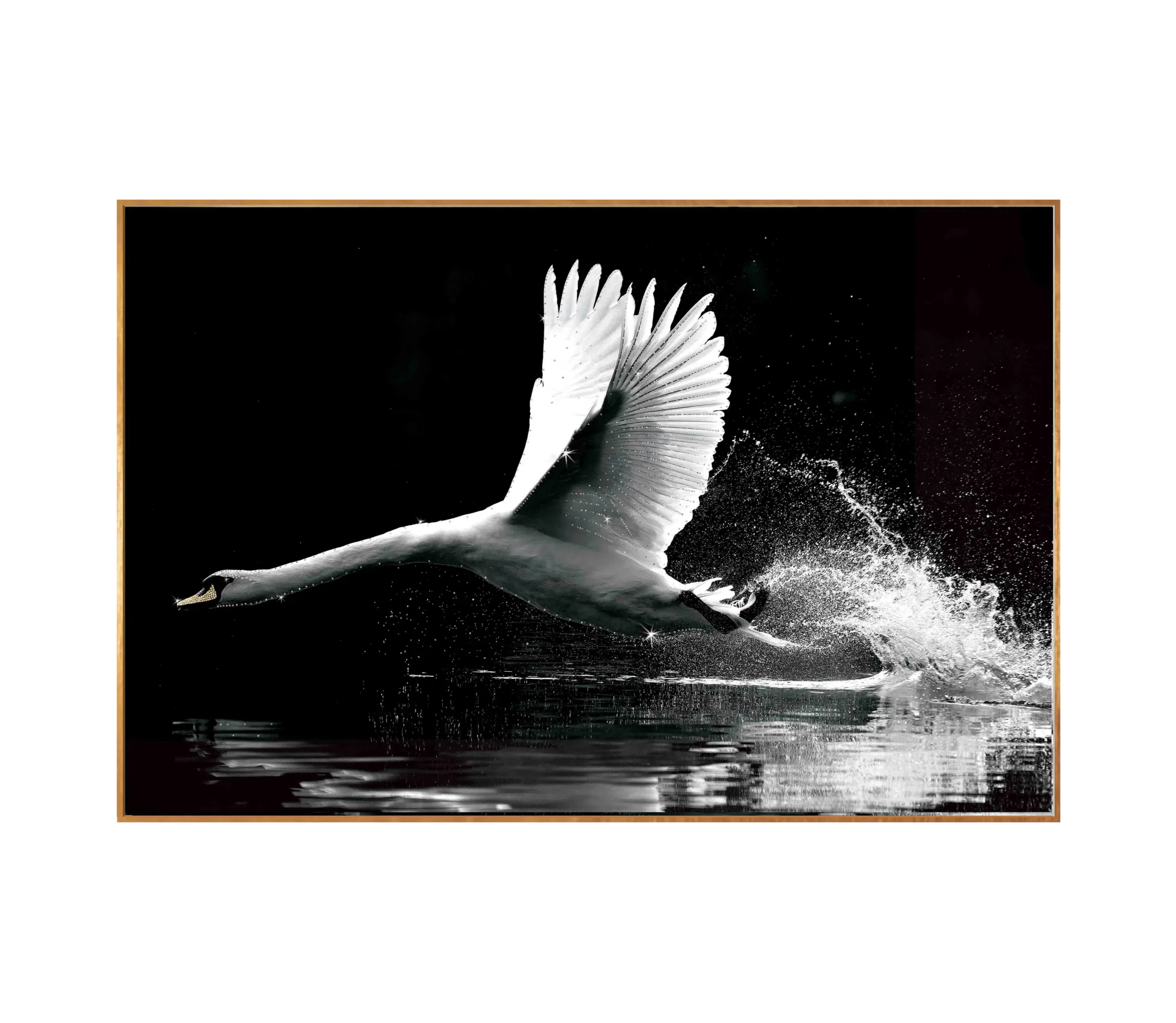 Painting VISIONNAIRE Swan