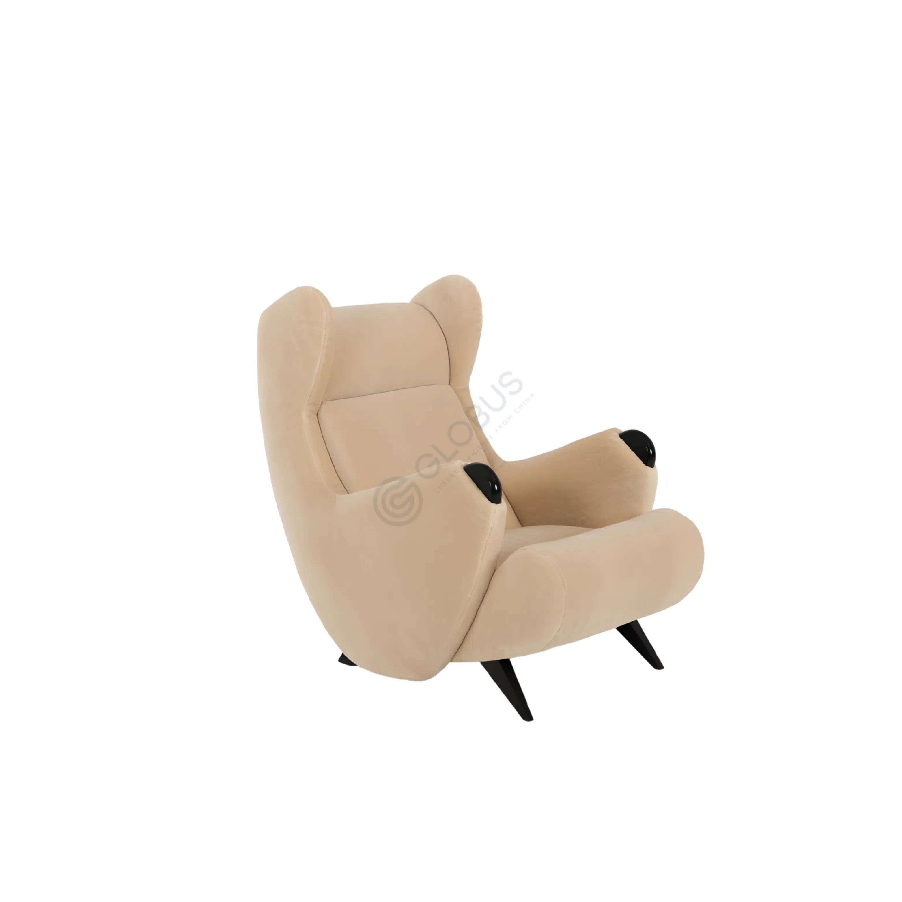 Armchair PIERRE AUGUSTIN ROSE Cadillac