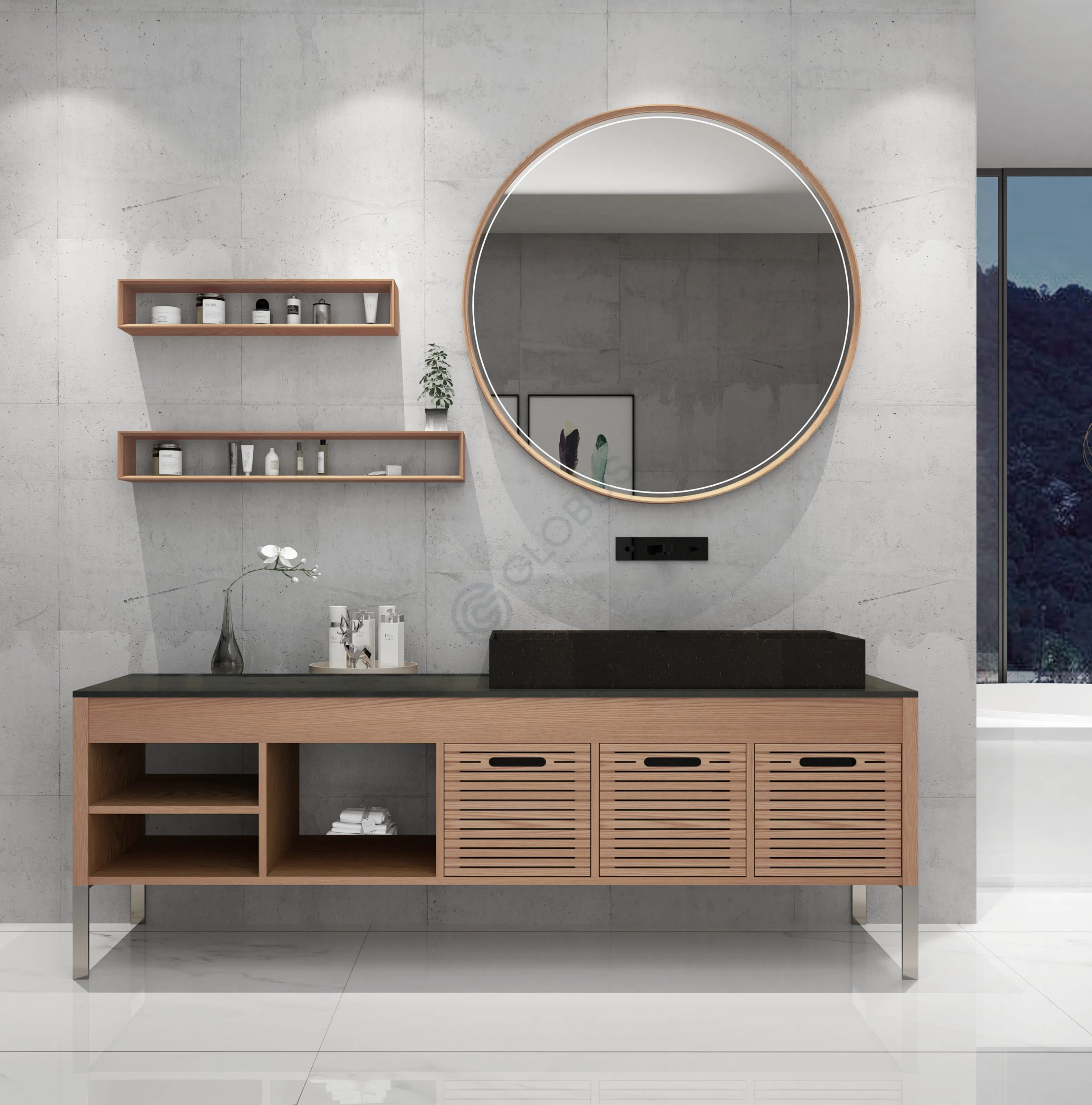 Bathroom cabinet Katri