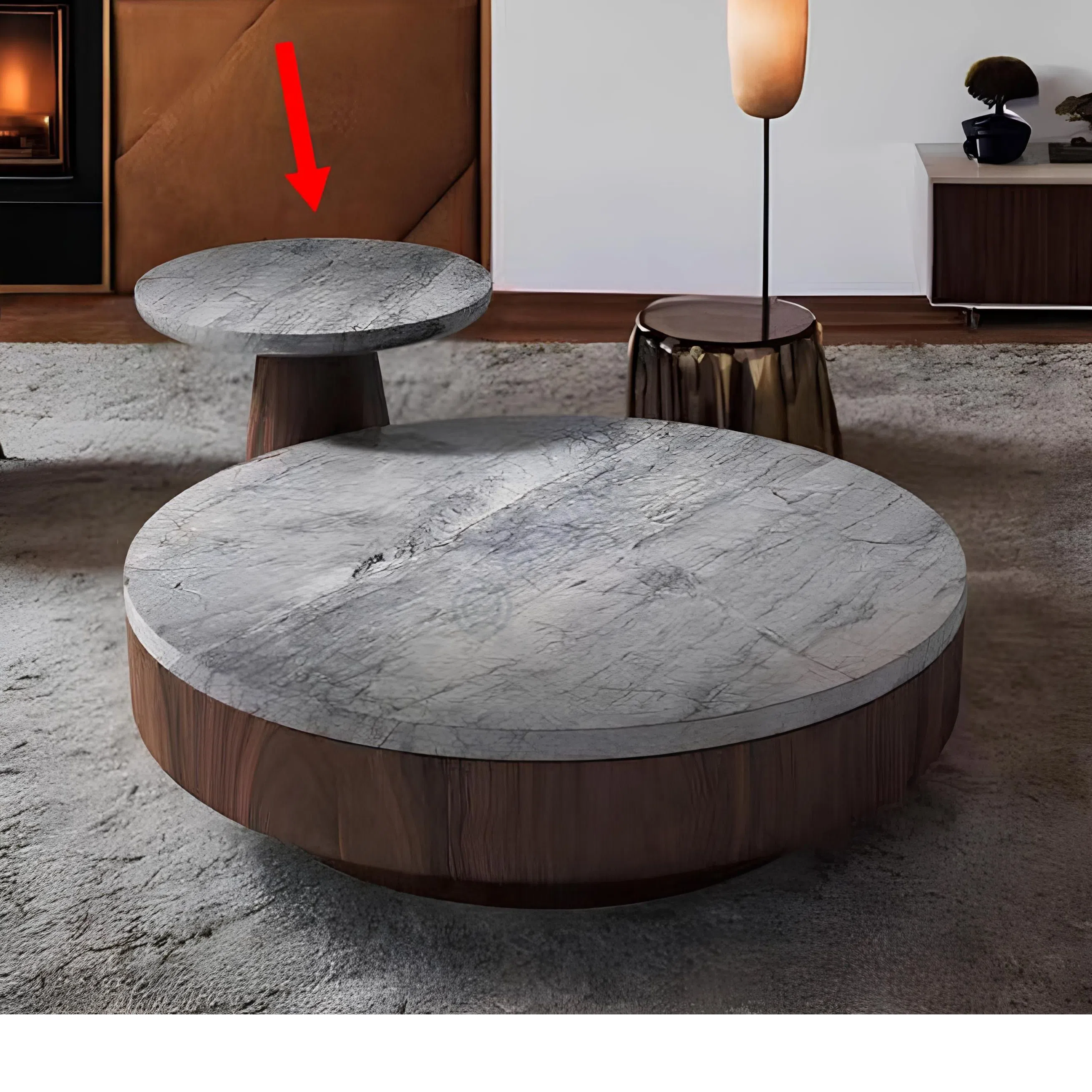 Угловой столик Glorivo