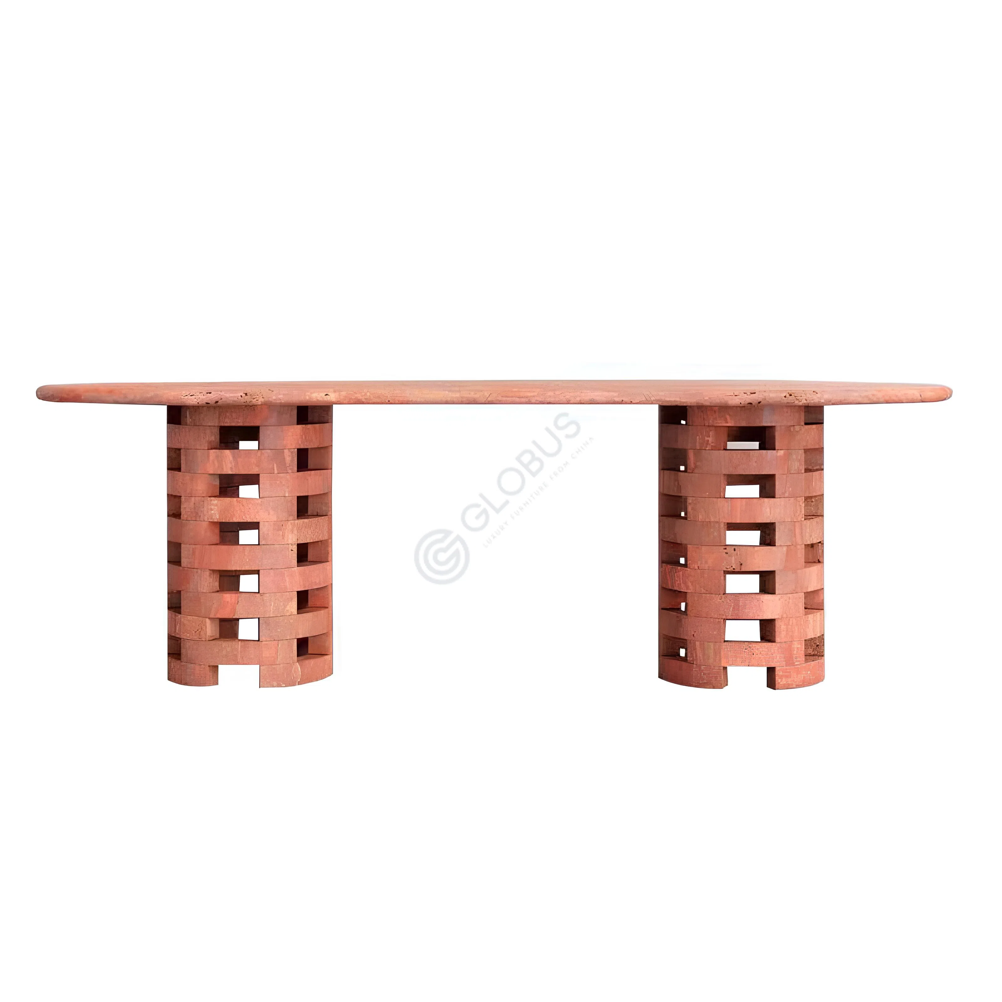 Dining table APRILS FORM Oval Brace
