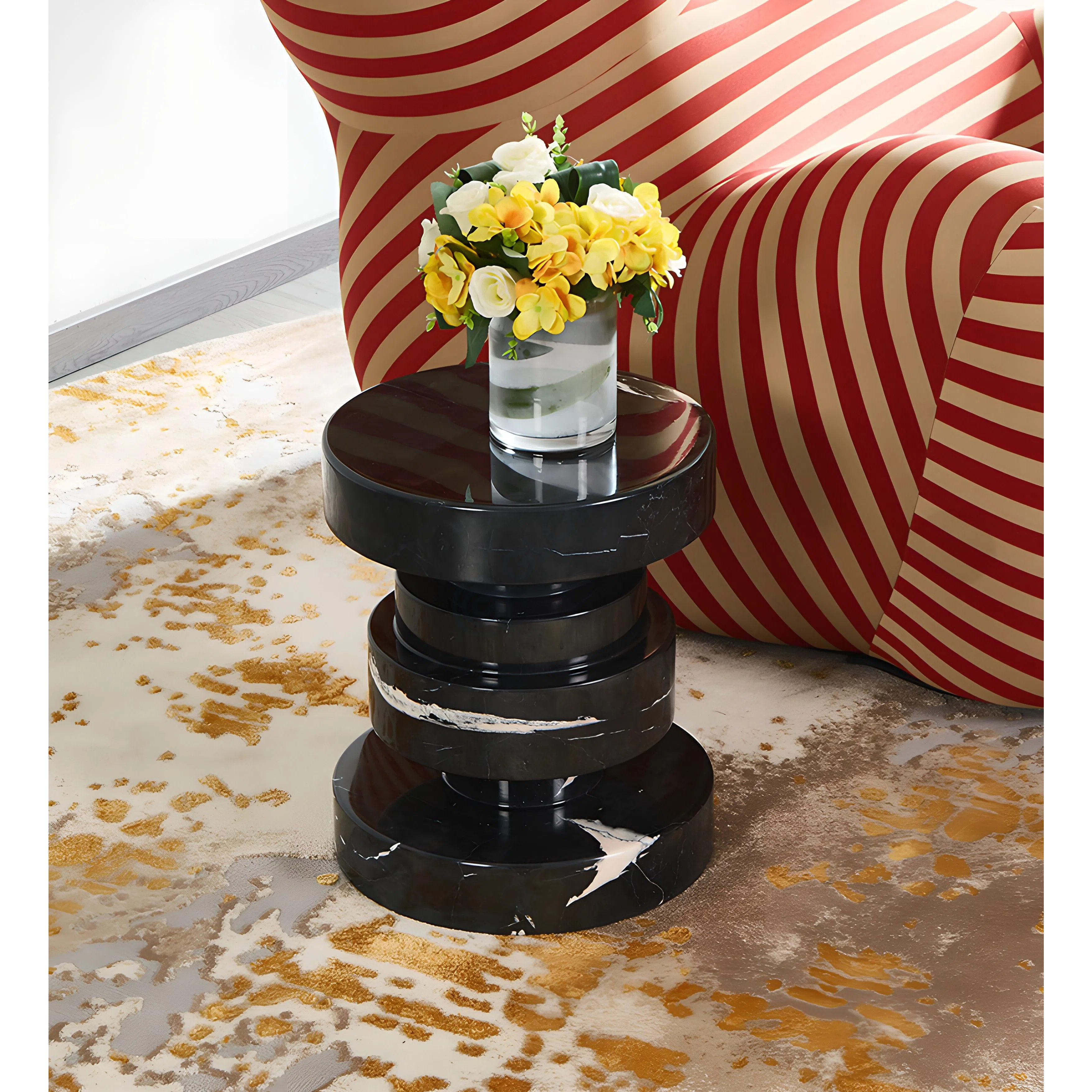 Угловой столик KELLY WEARSTLER Apollo Stool