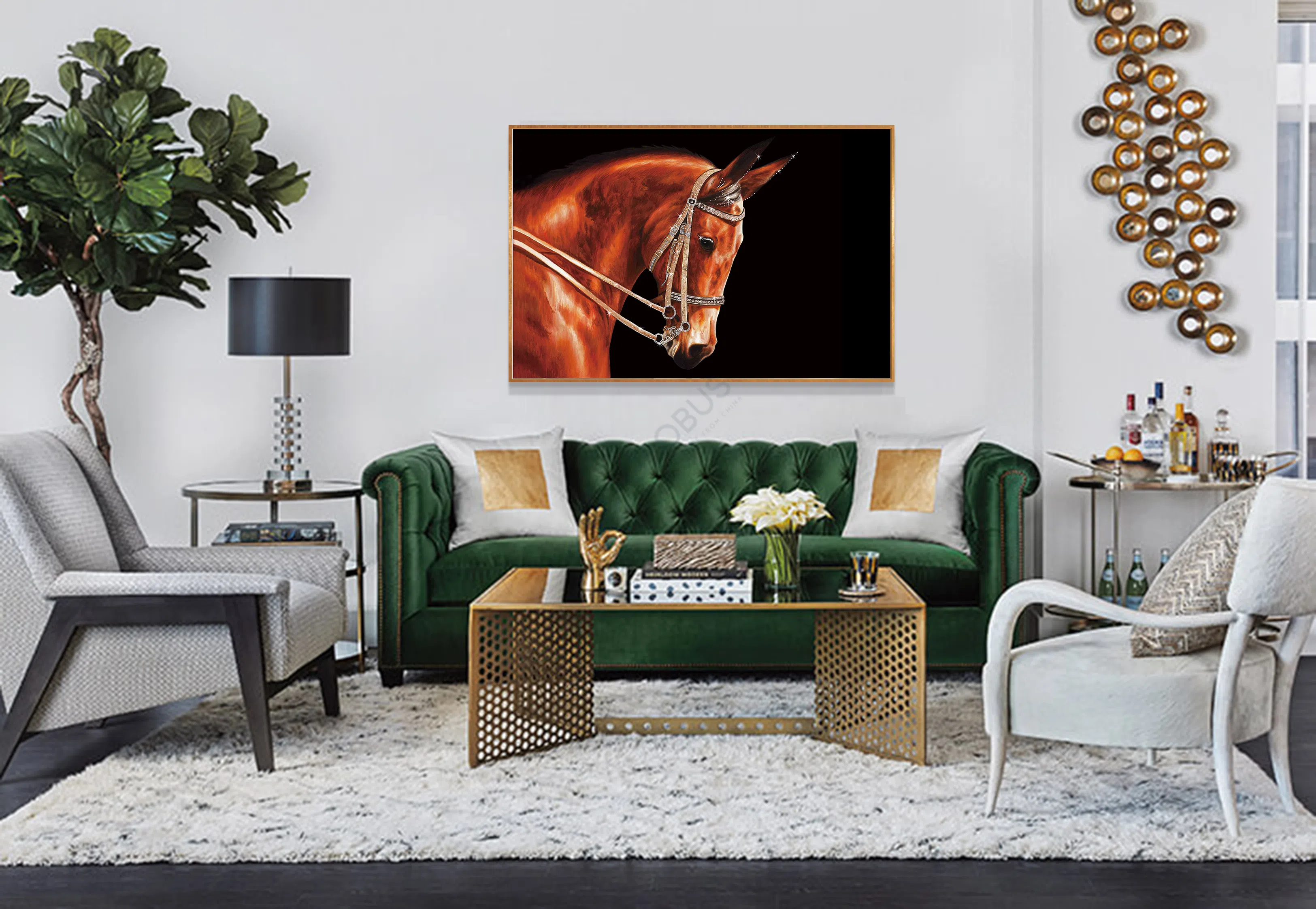 Painting VISIONNAIRE Cavallo