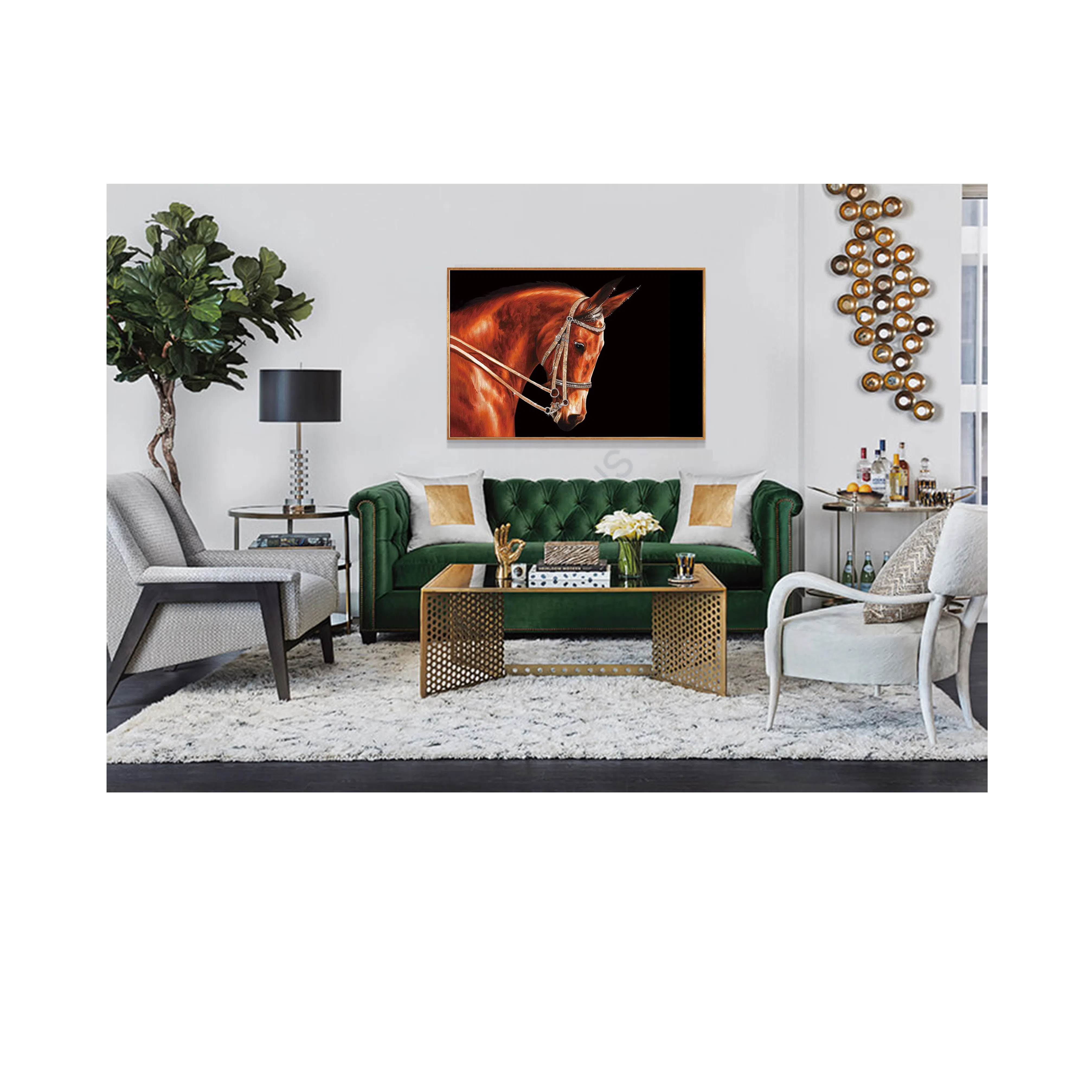 Painting VISIONNAIRE Cavallo