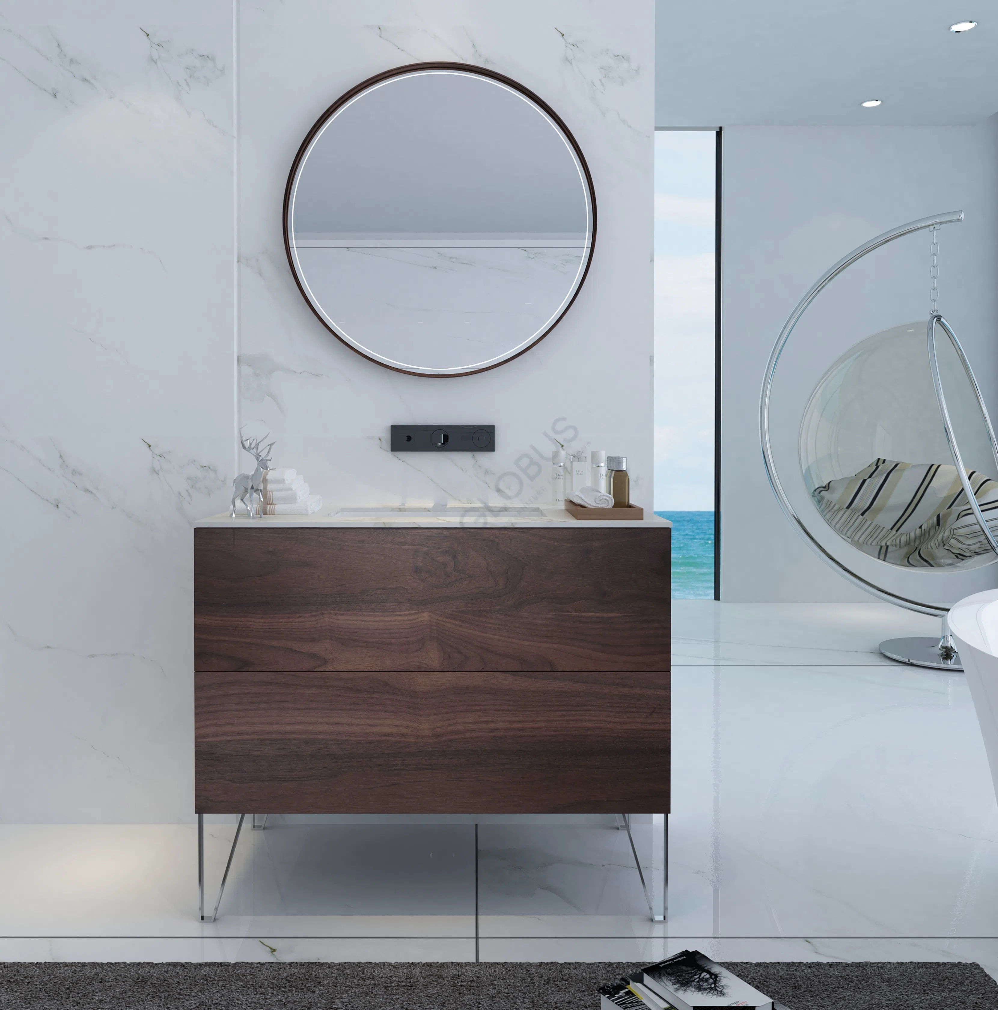 Bathroom cabinet Brevita