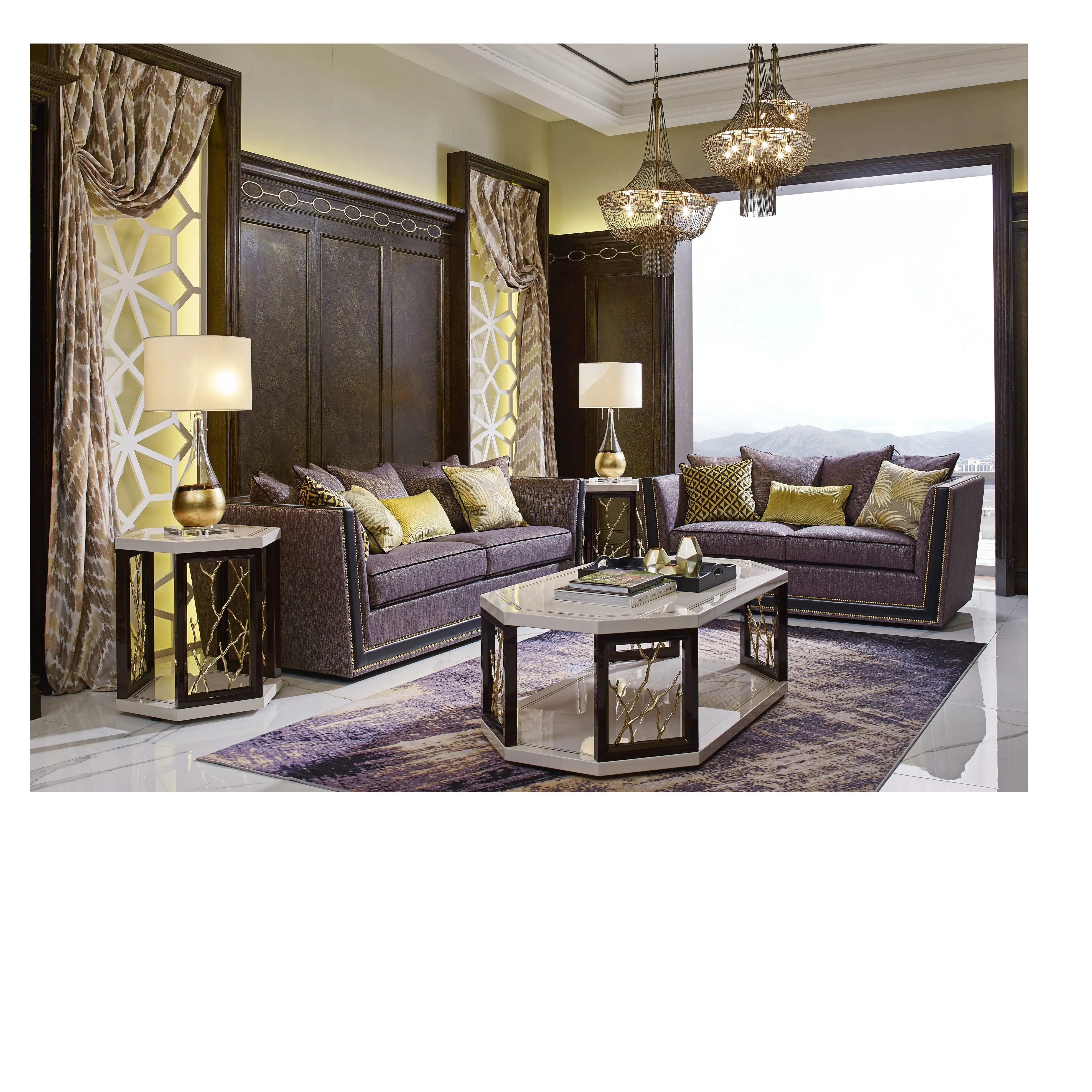 Угловой столик Philomenus