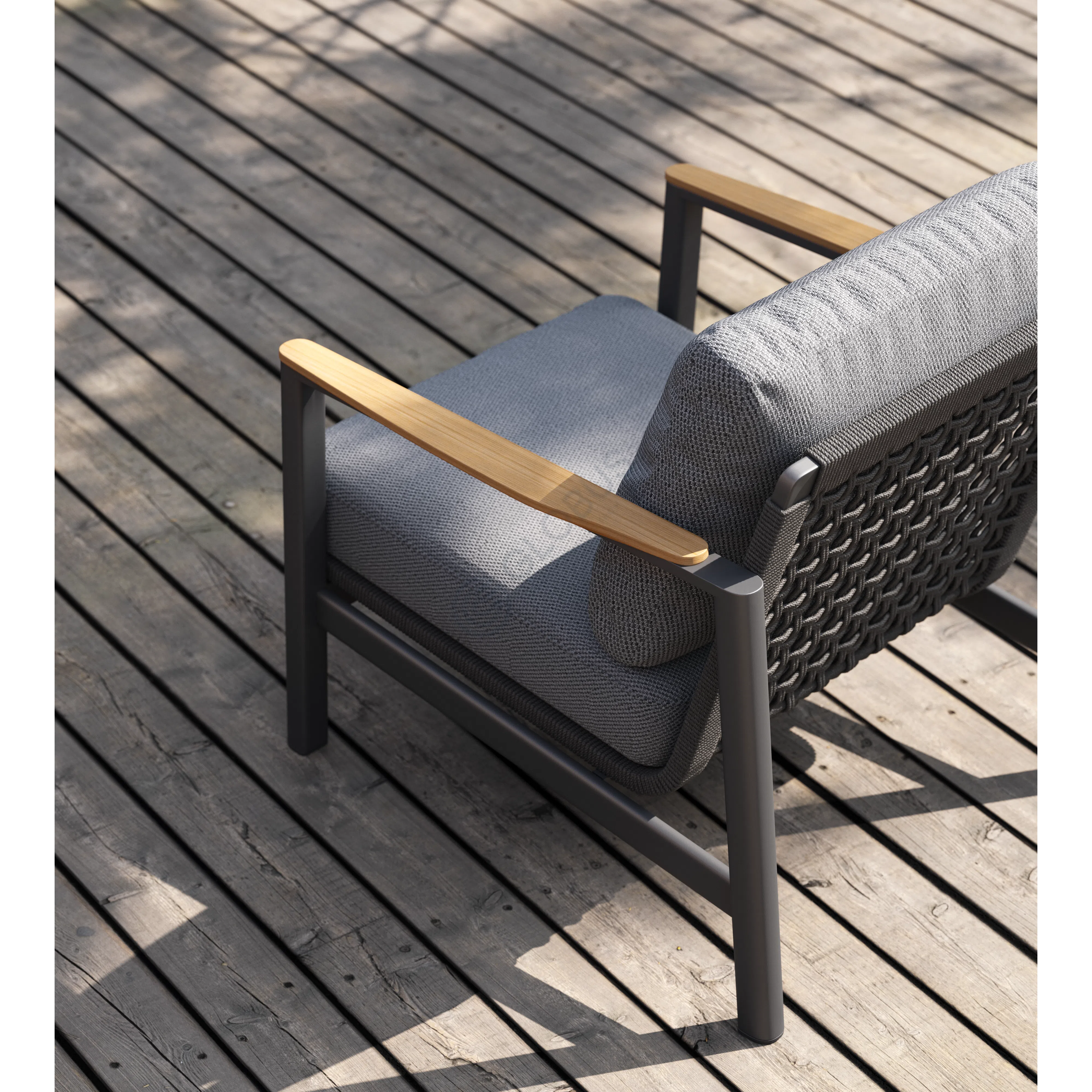 Outdoor armchair Turbonis