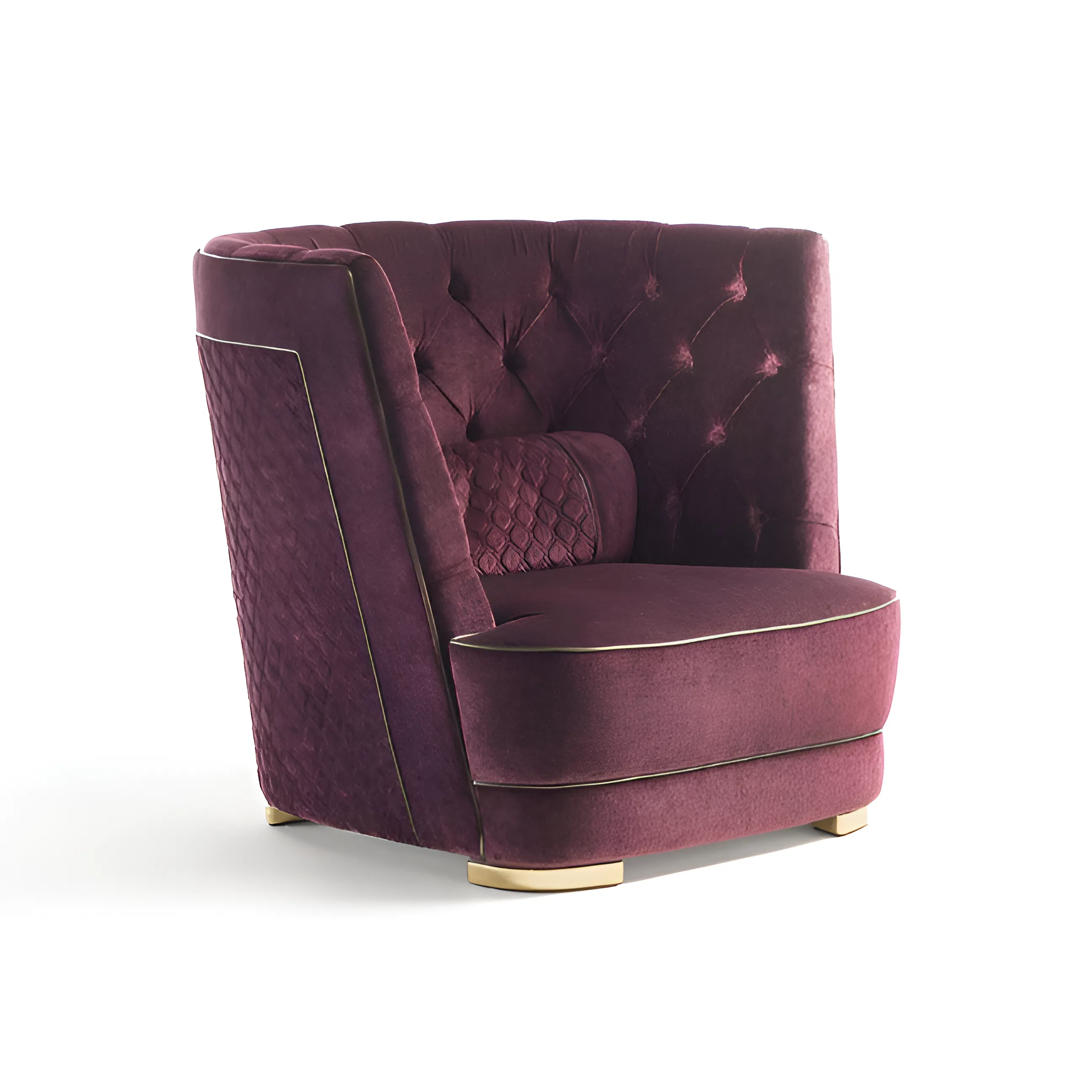 Armchair VITTORIA FRIGERIO Greppi-High-Capitonne