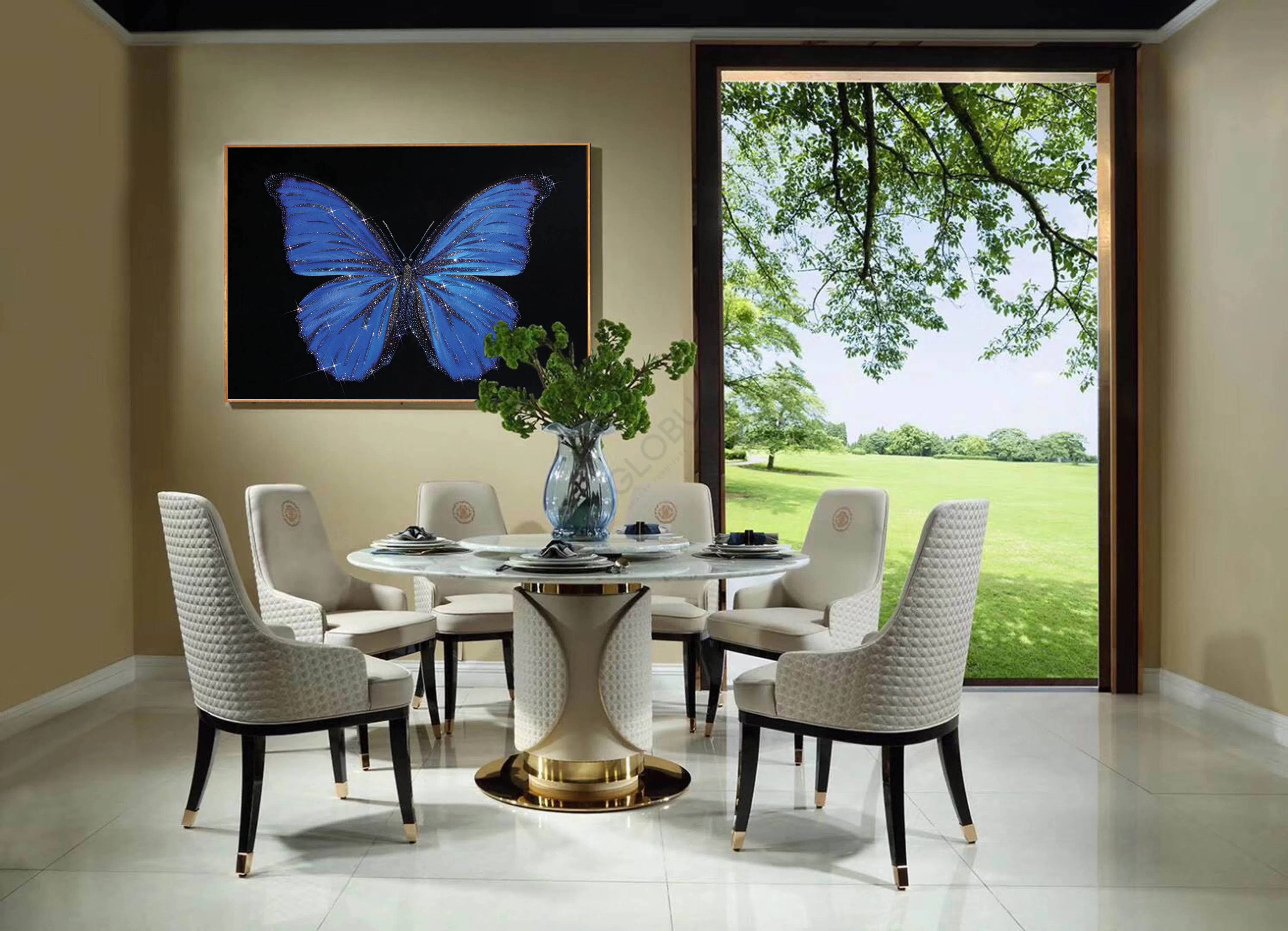 Painting VISIONNAIRE Farfalla