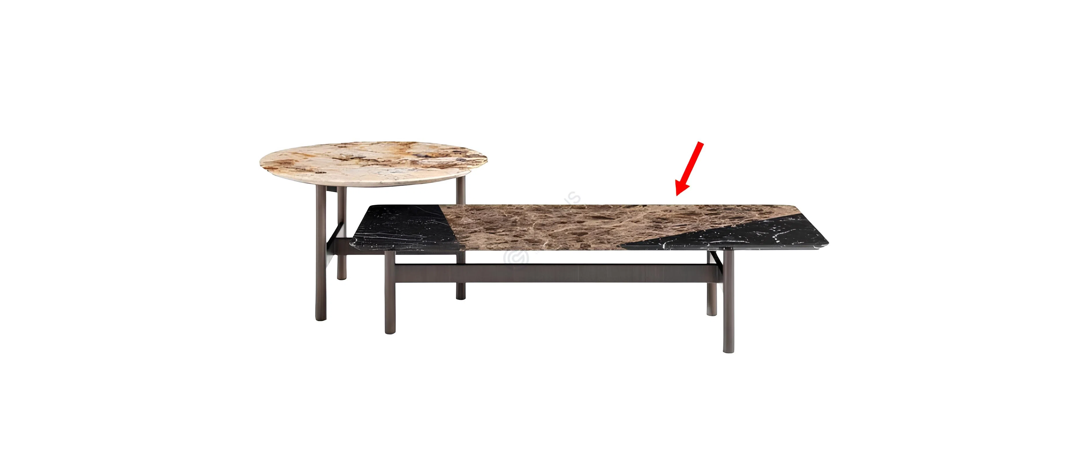 Coffee table FENDI Totu