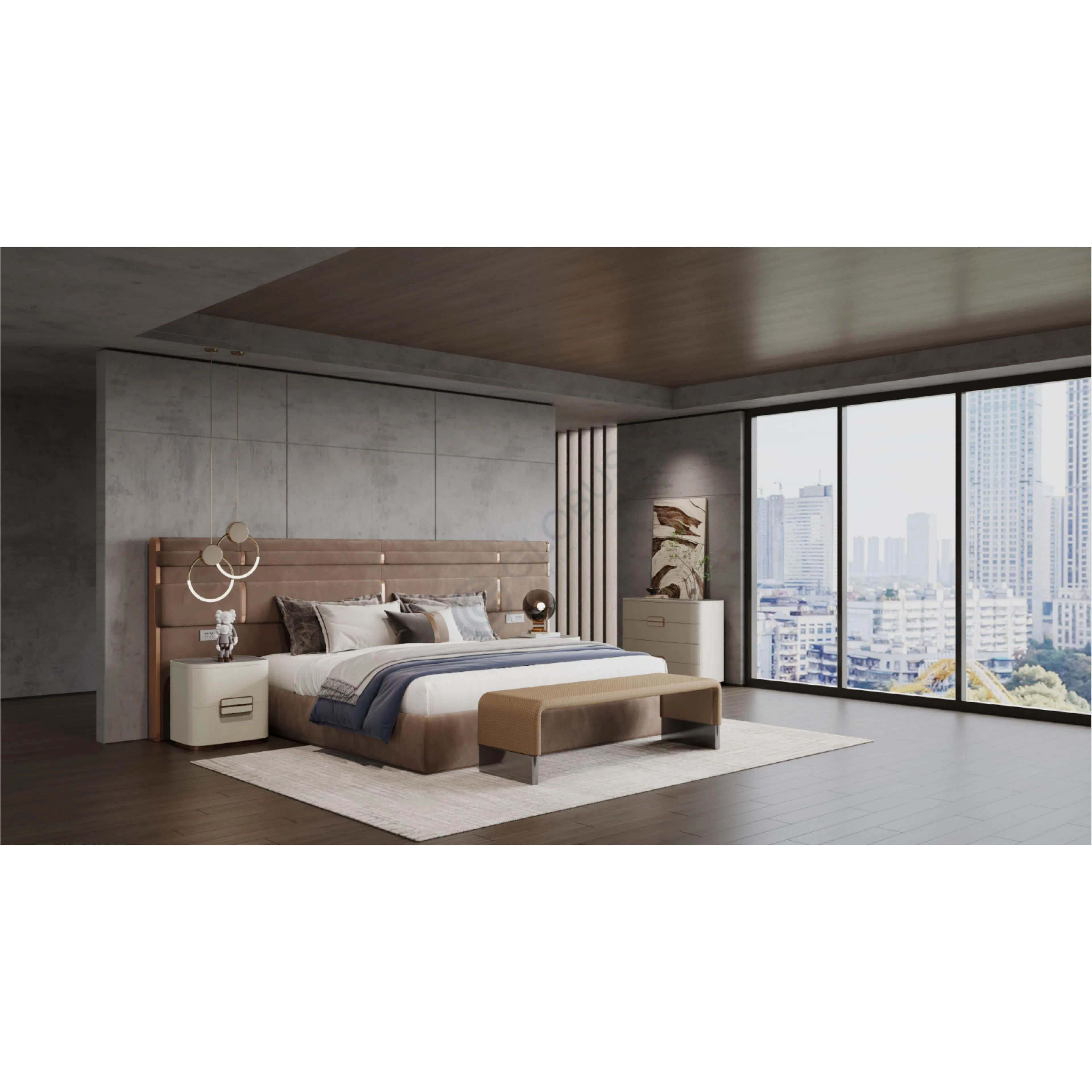 Bed CAPITAL COLLECTION Trilogy Xl