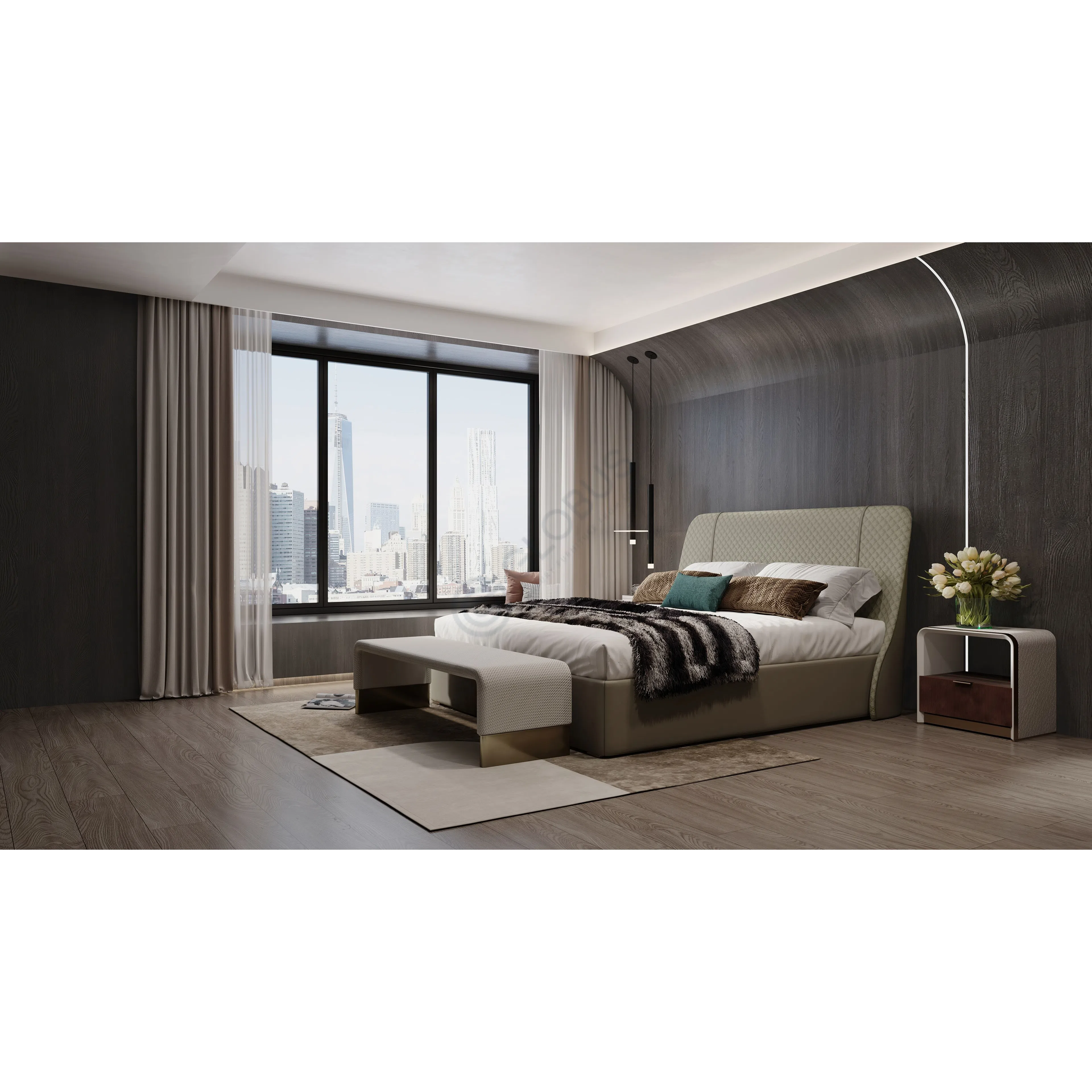 Bed REFLEX ANGELO Swan Letto