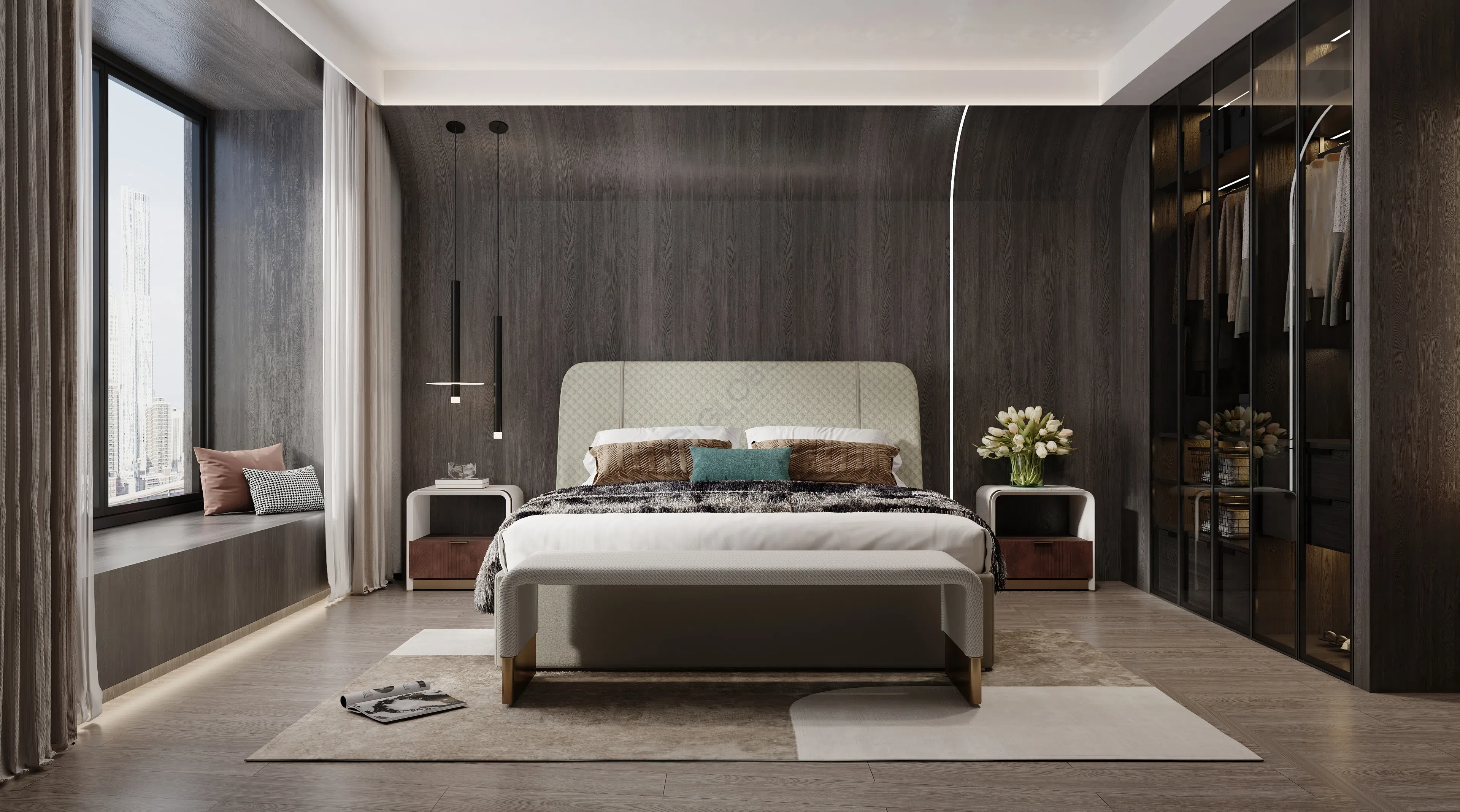 Bed REFLEX ANGELO Swan Letto