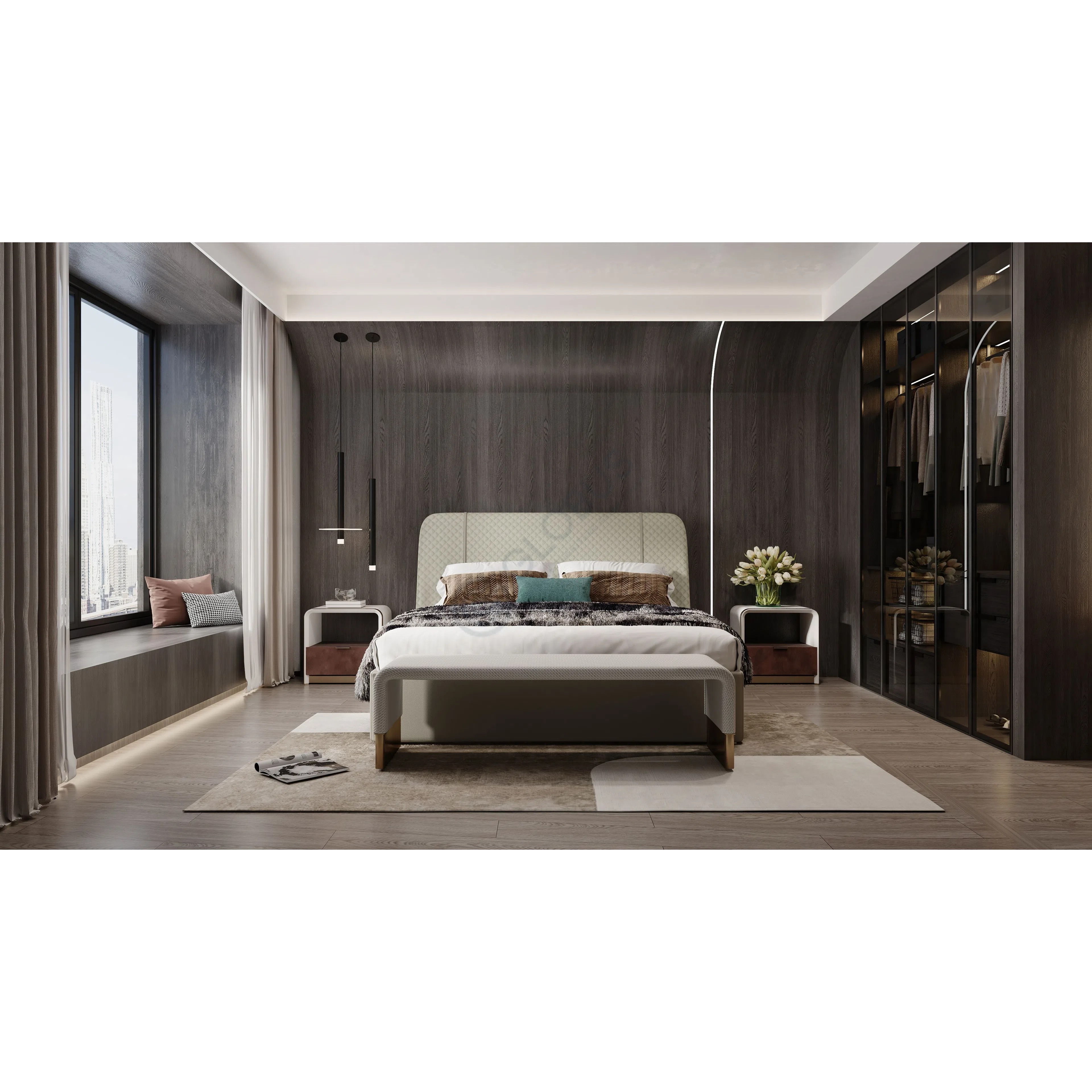 Bed REFLEX ANGELO Swan Letto