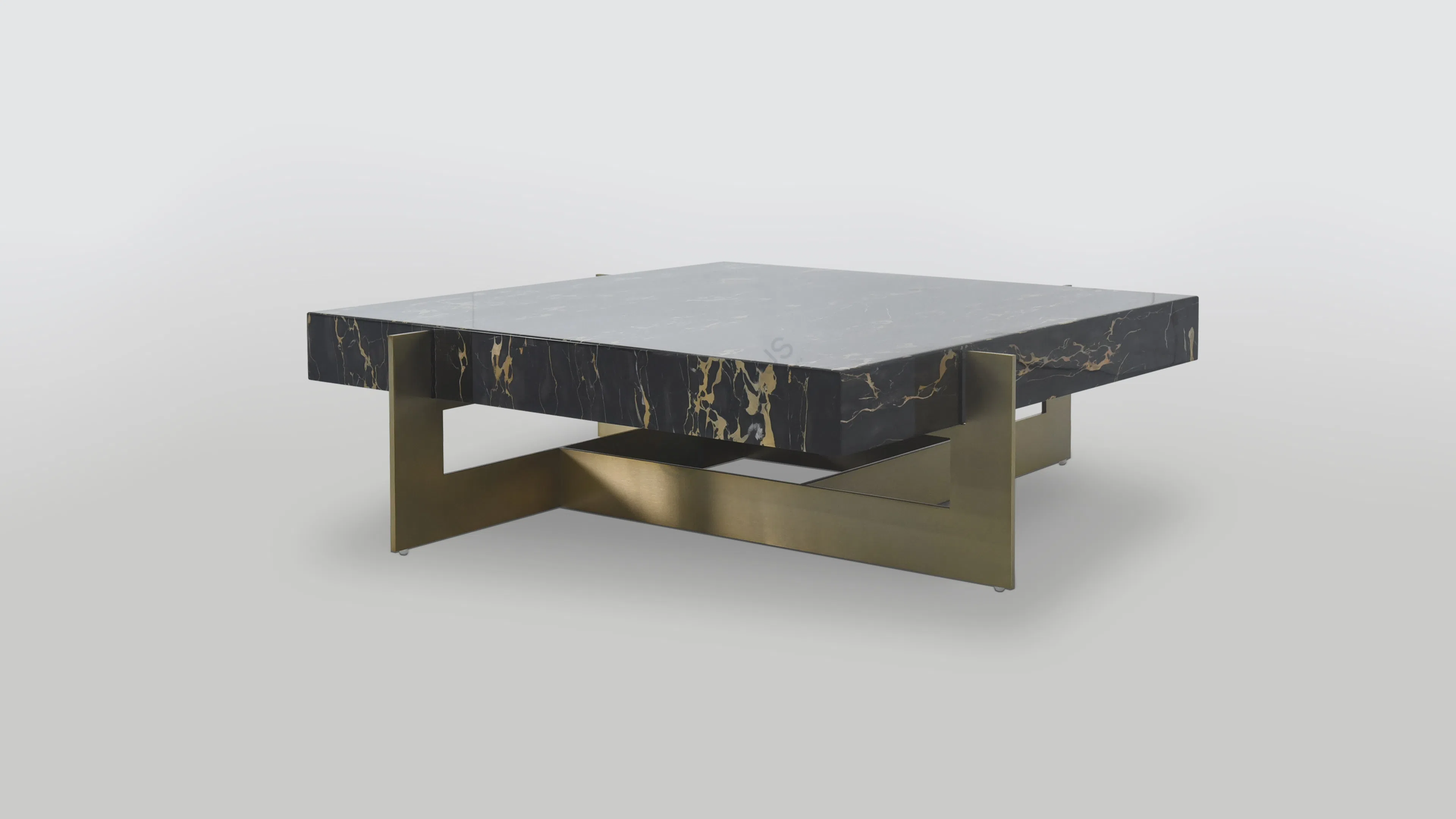 Coffee table GRZEGORZ MAJKA Golden Rock II