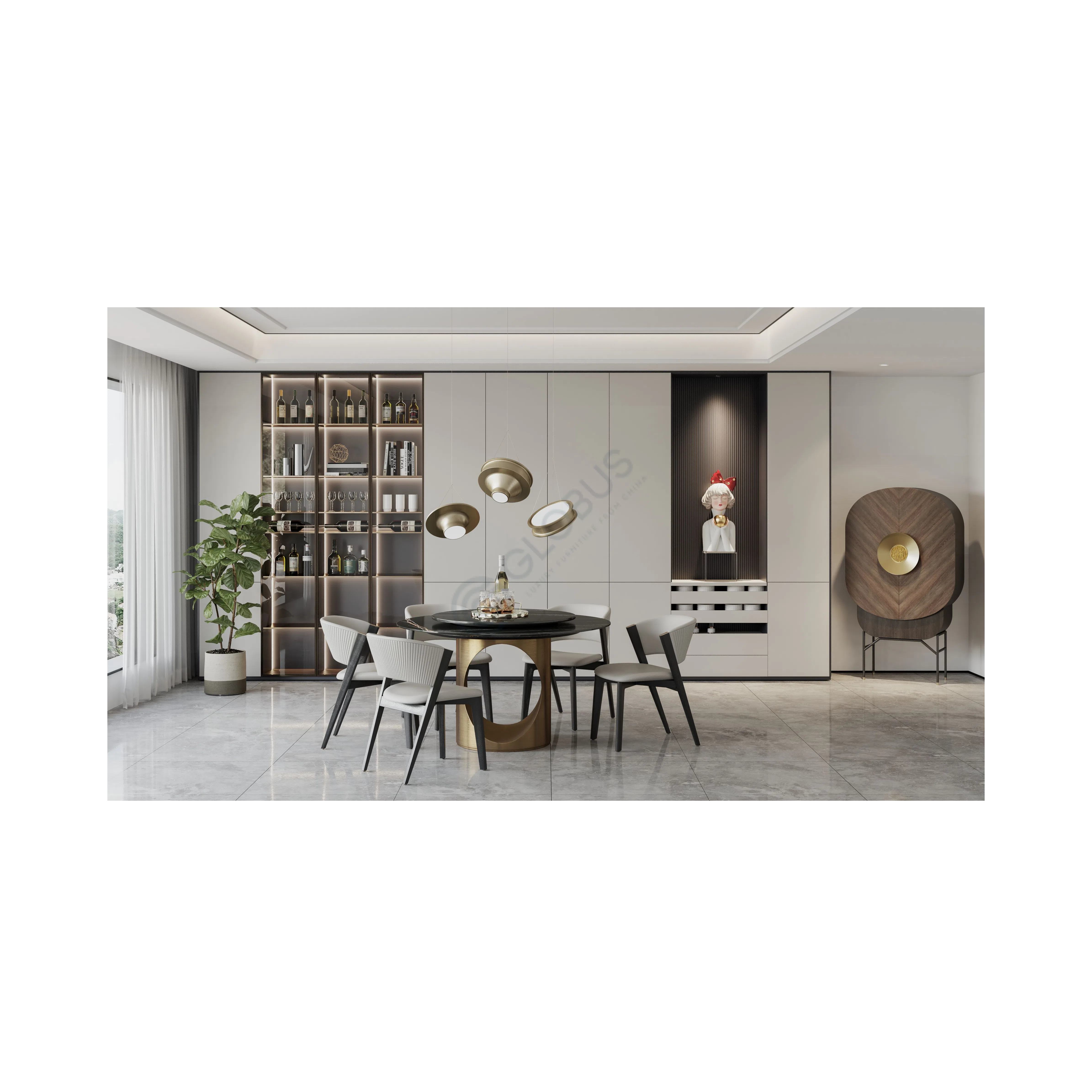 Wine cabinet DE CASTELLI Polifemo