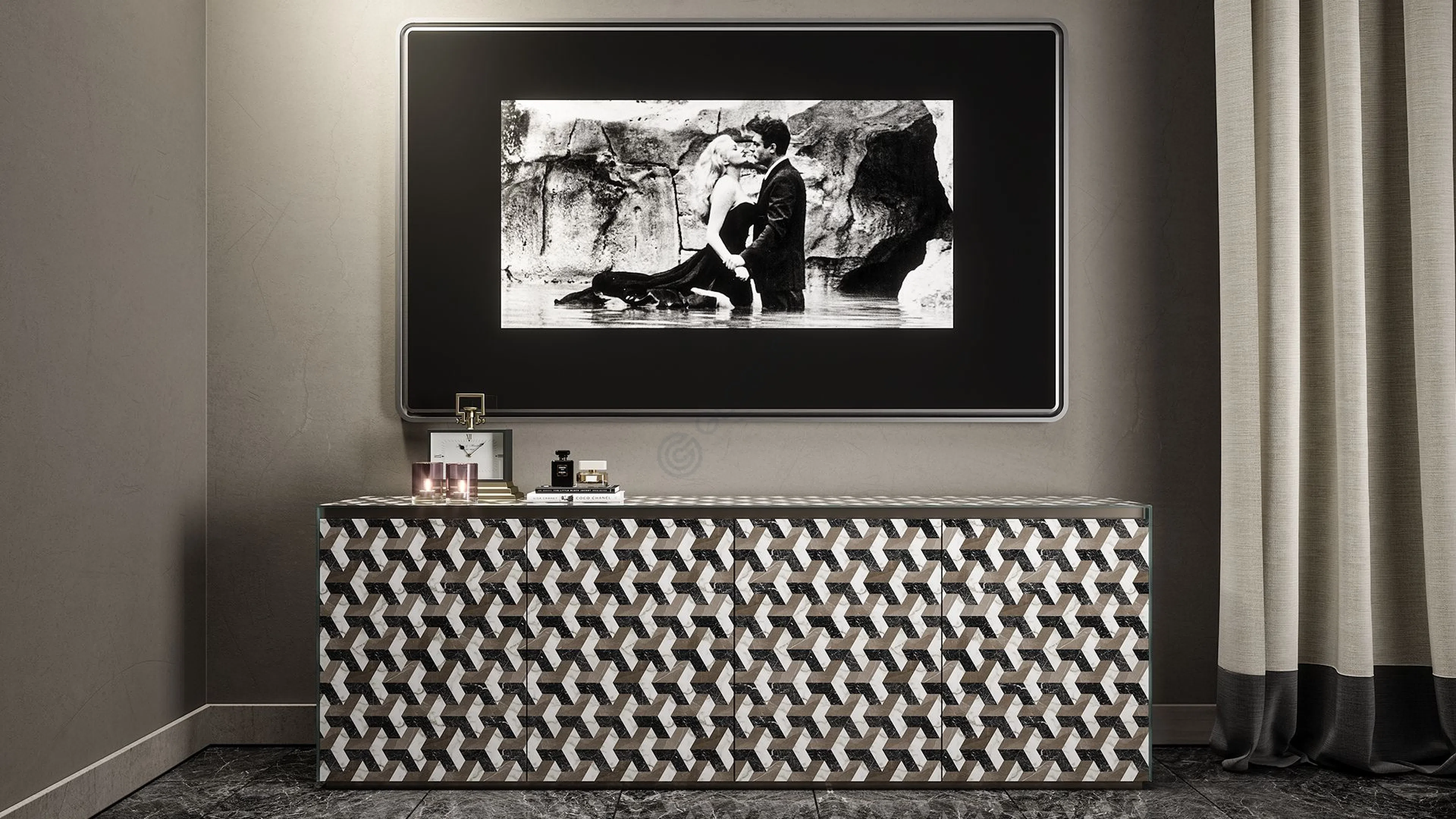 Sideboard REFLEX ANGELO Monolite Art