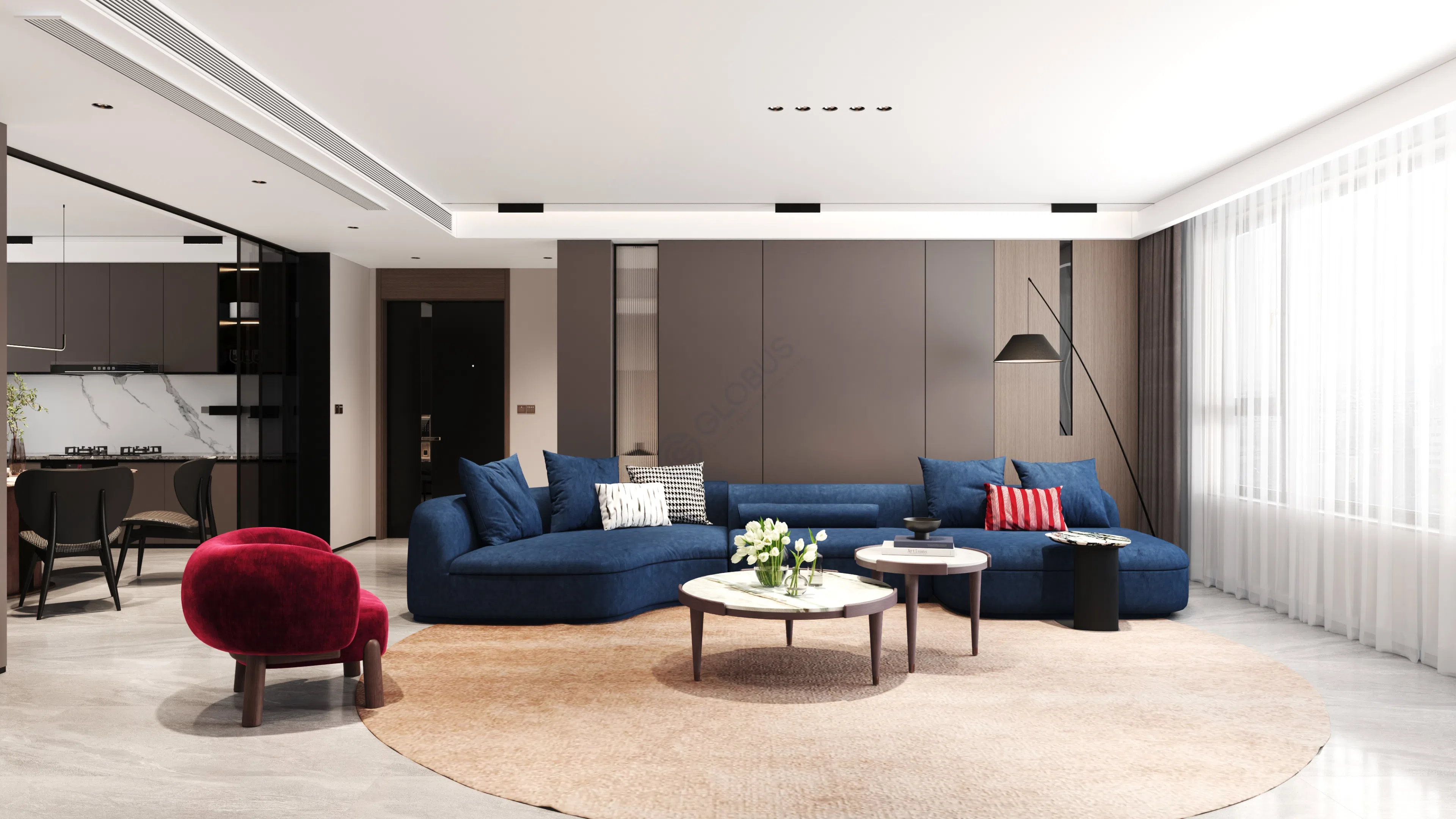 Side table OPERA CONTEMPORARY Amos