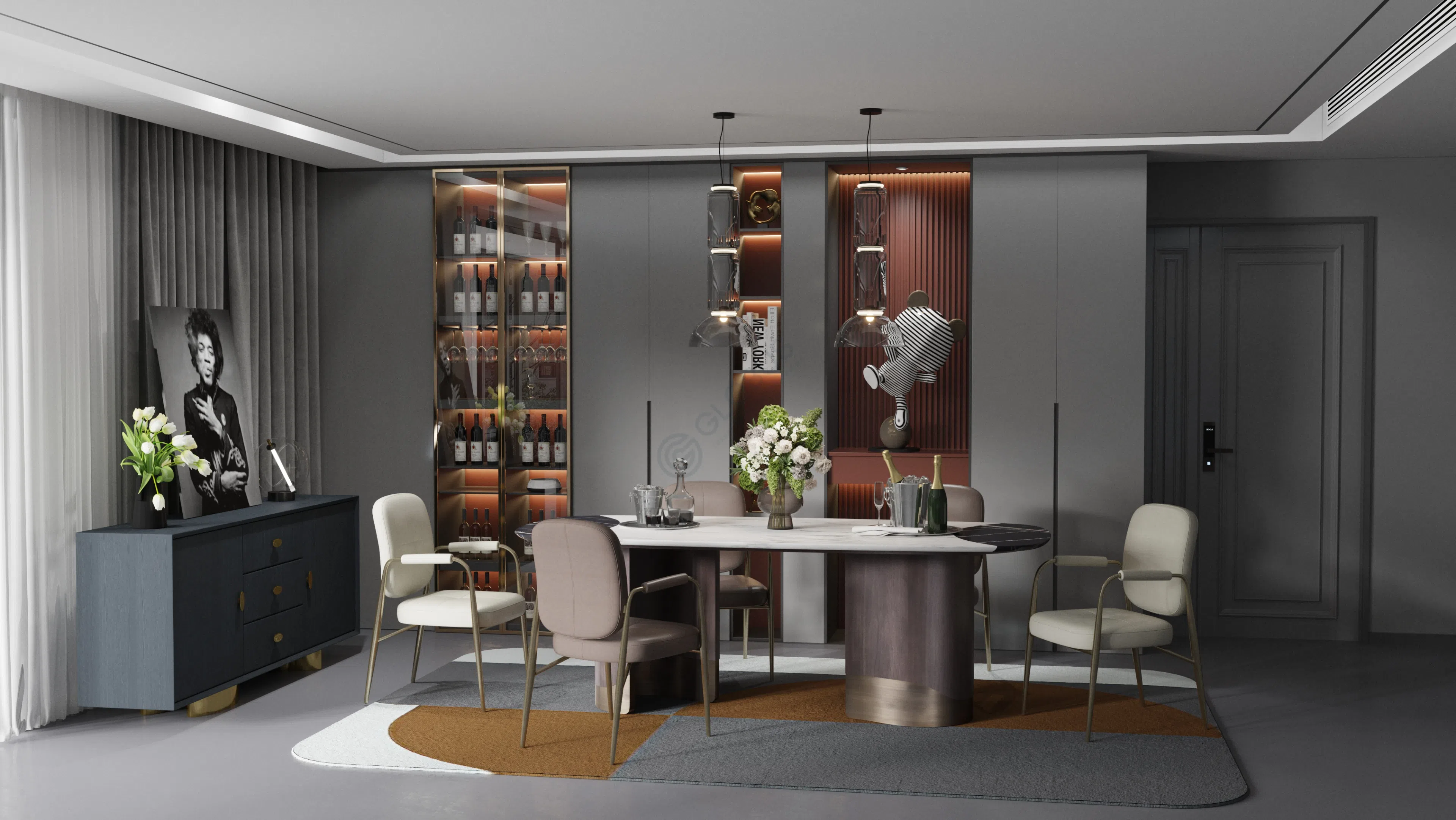 Dining chair HESSENTIA Fyra