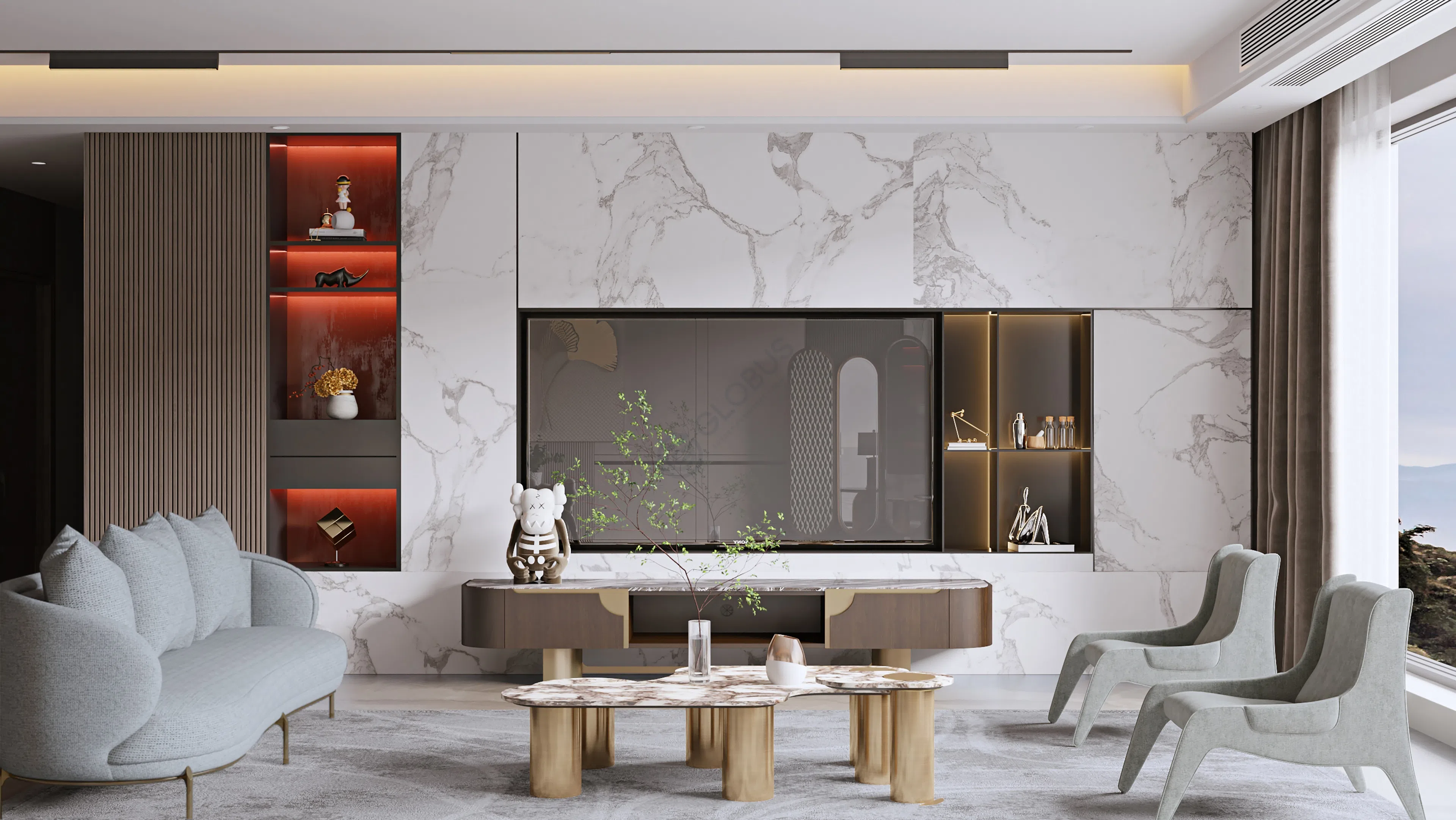 Side table APPARATUS Interlude