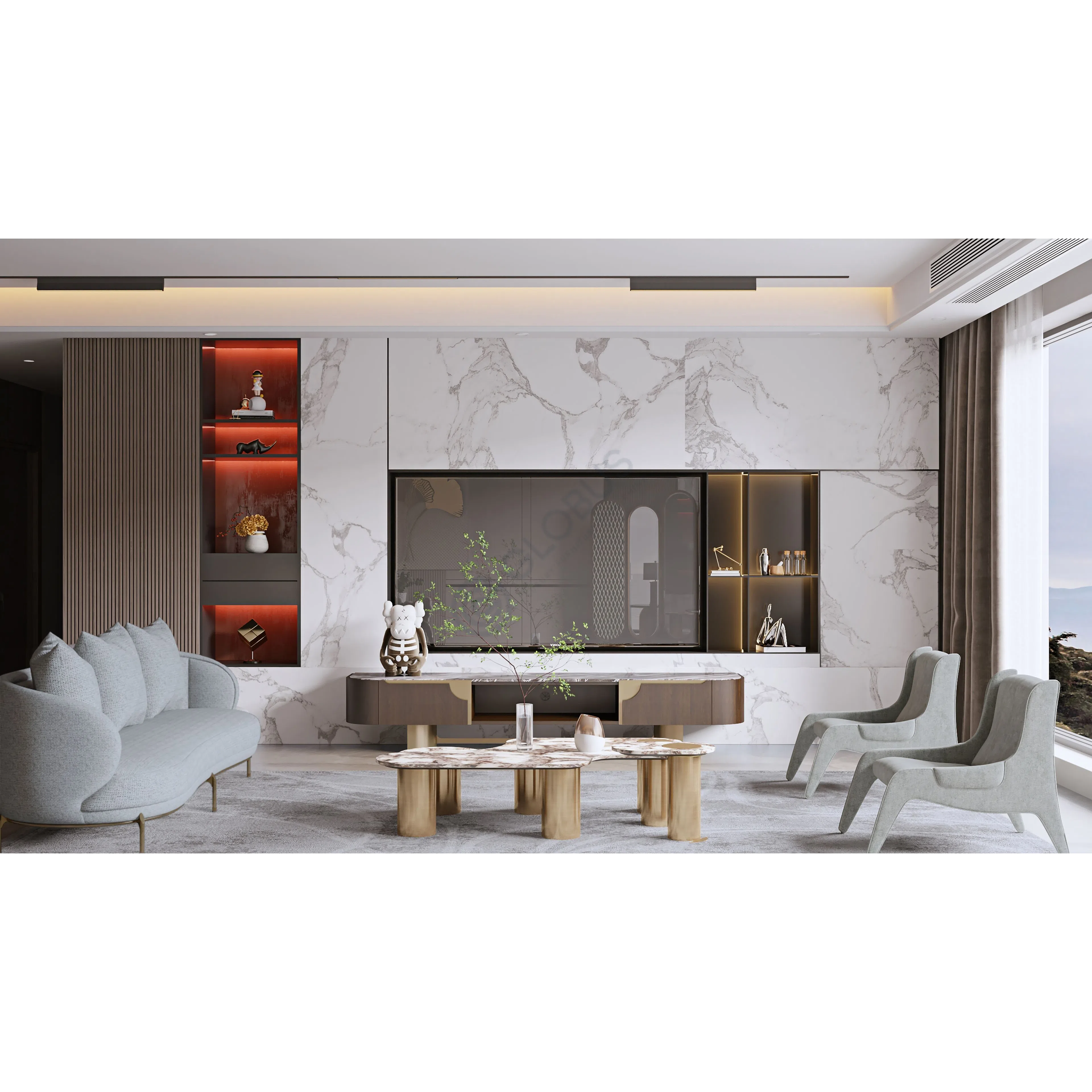 Side table APPARATUS Interlude