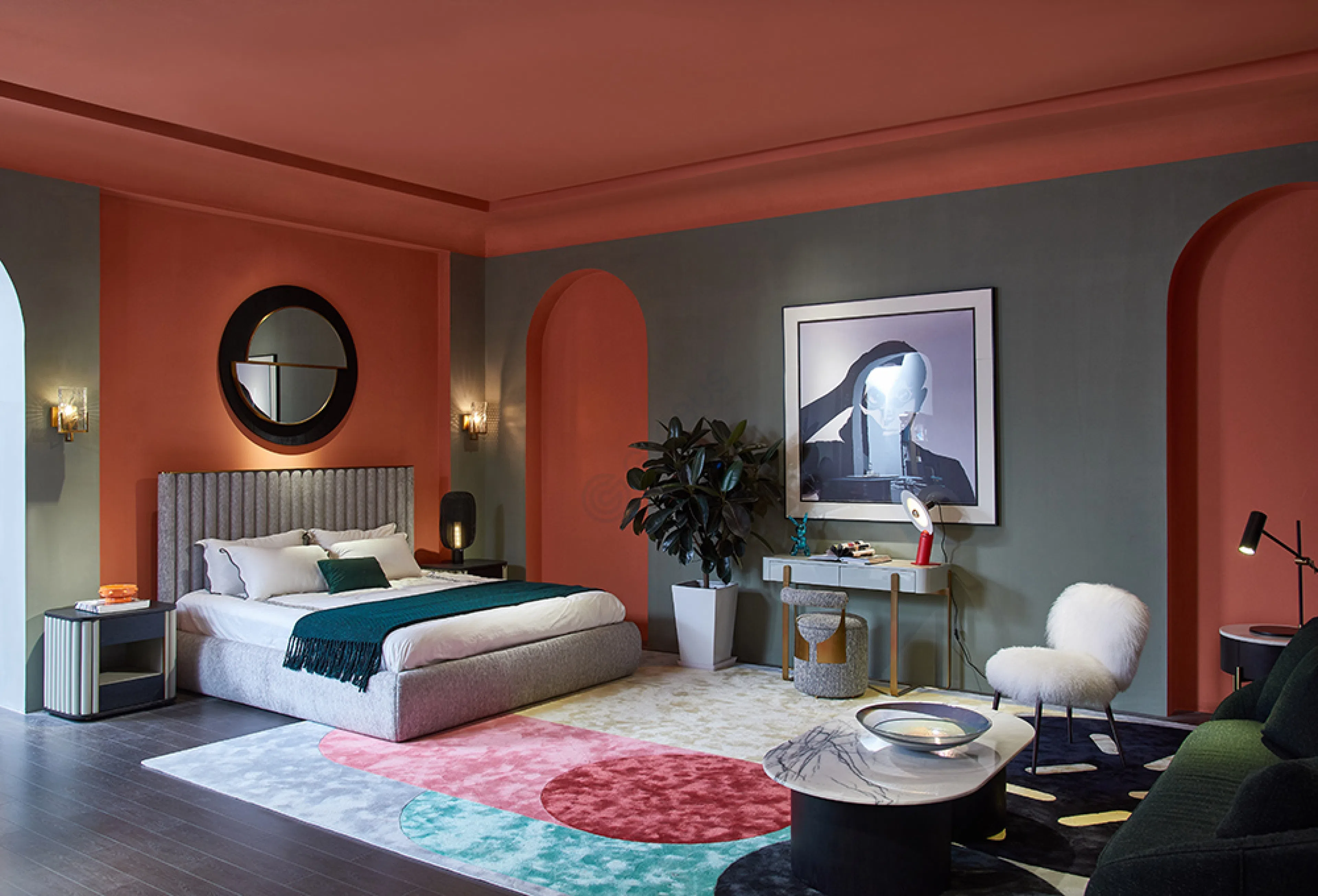 Bedside table REFLEX ANGELO Plisse