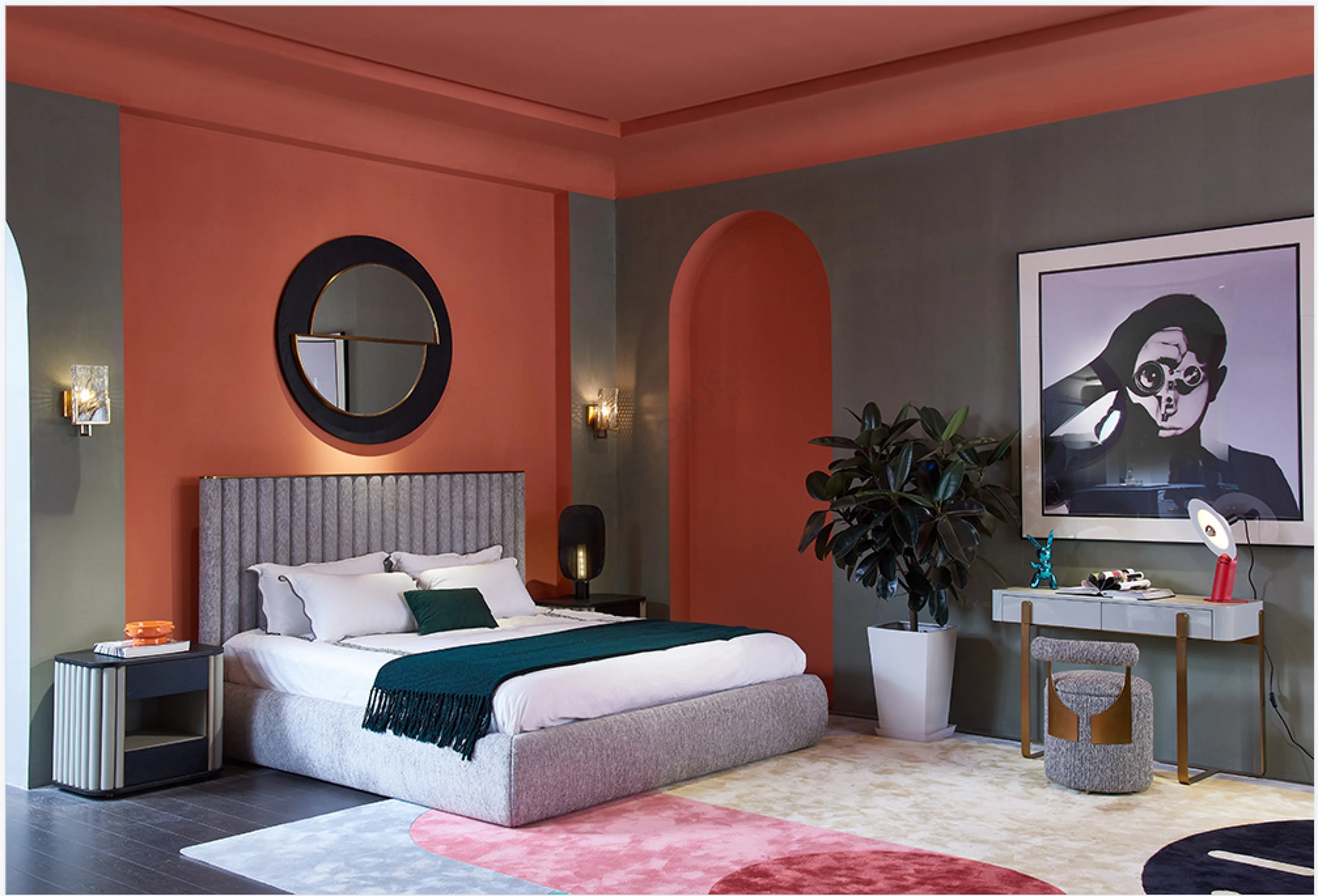 Bed FLEXFORM Biarritz Slim