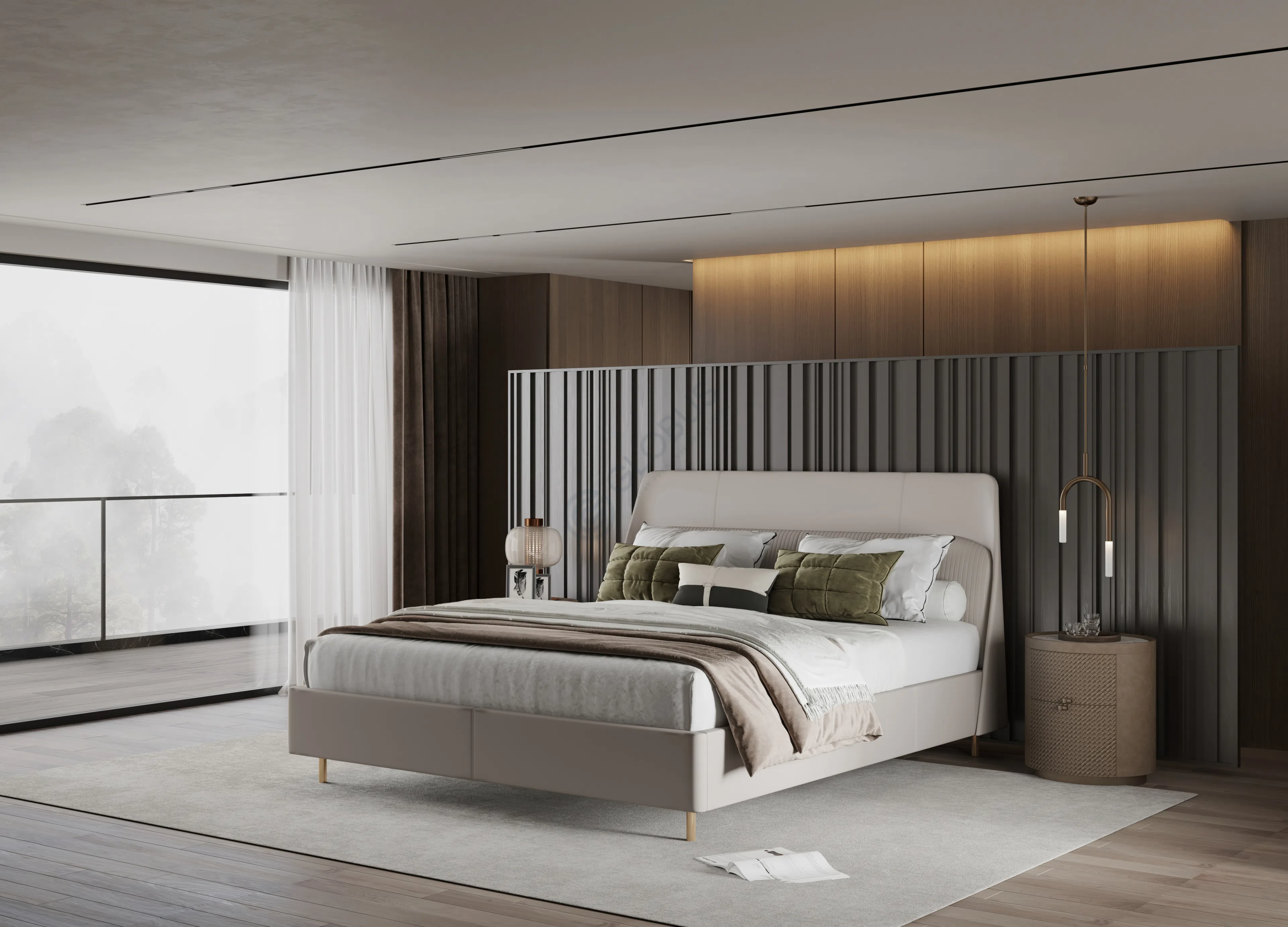 Bed POLTRONA FRAU Coupe De Luxe