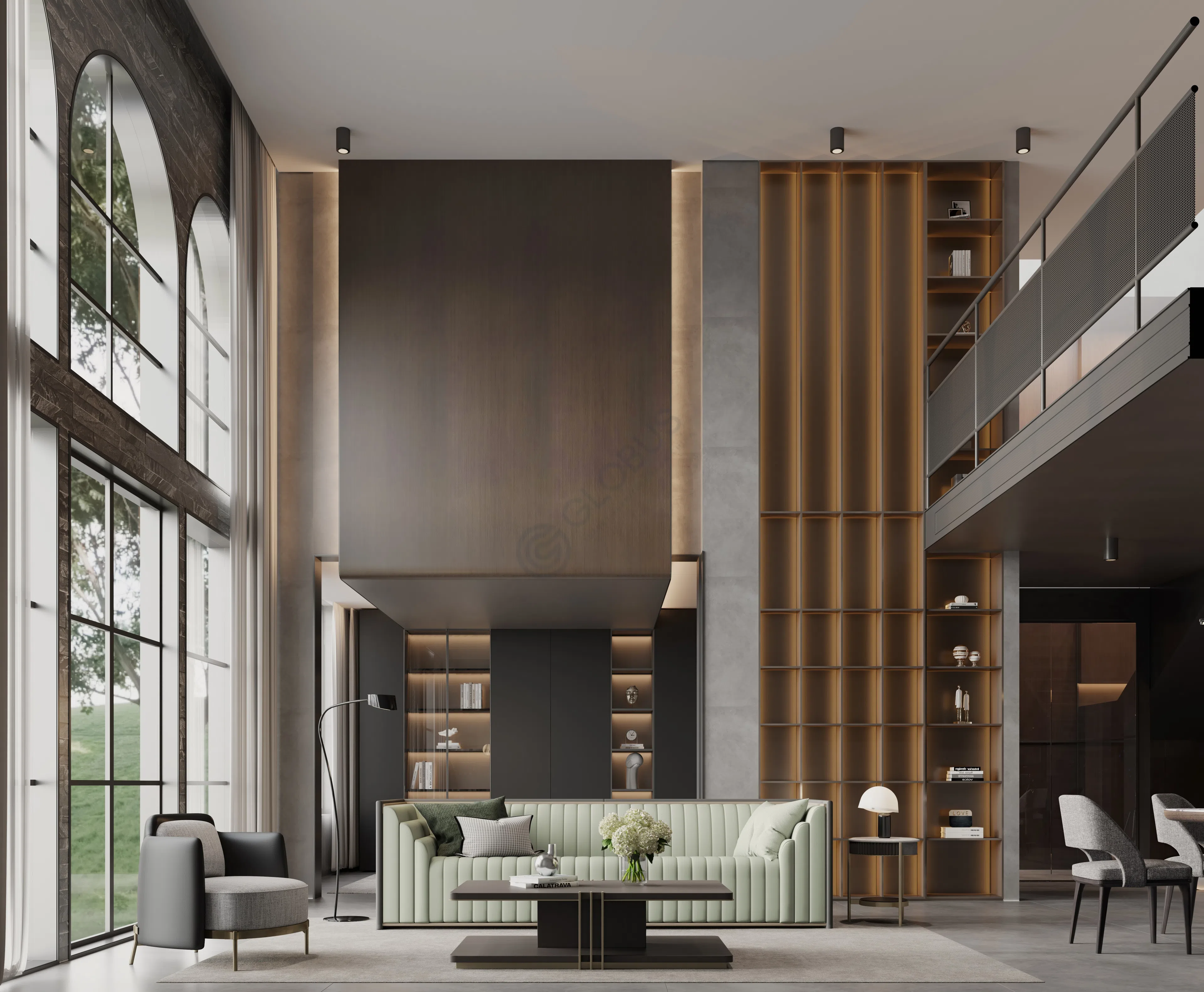 Coffee table LASKASAS D'Arc